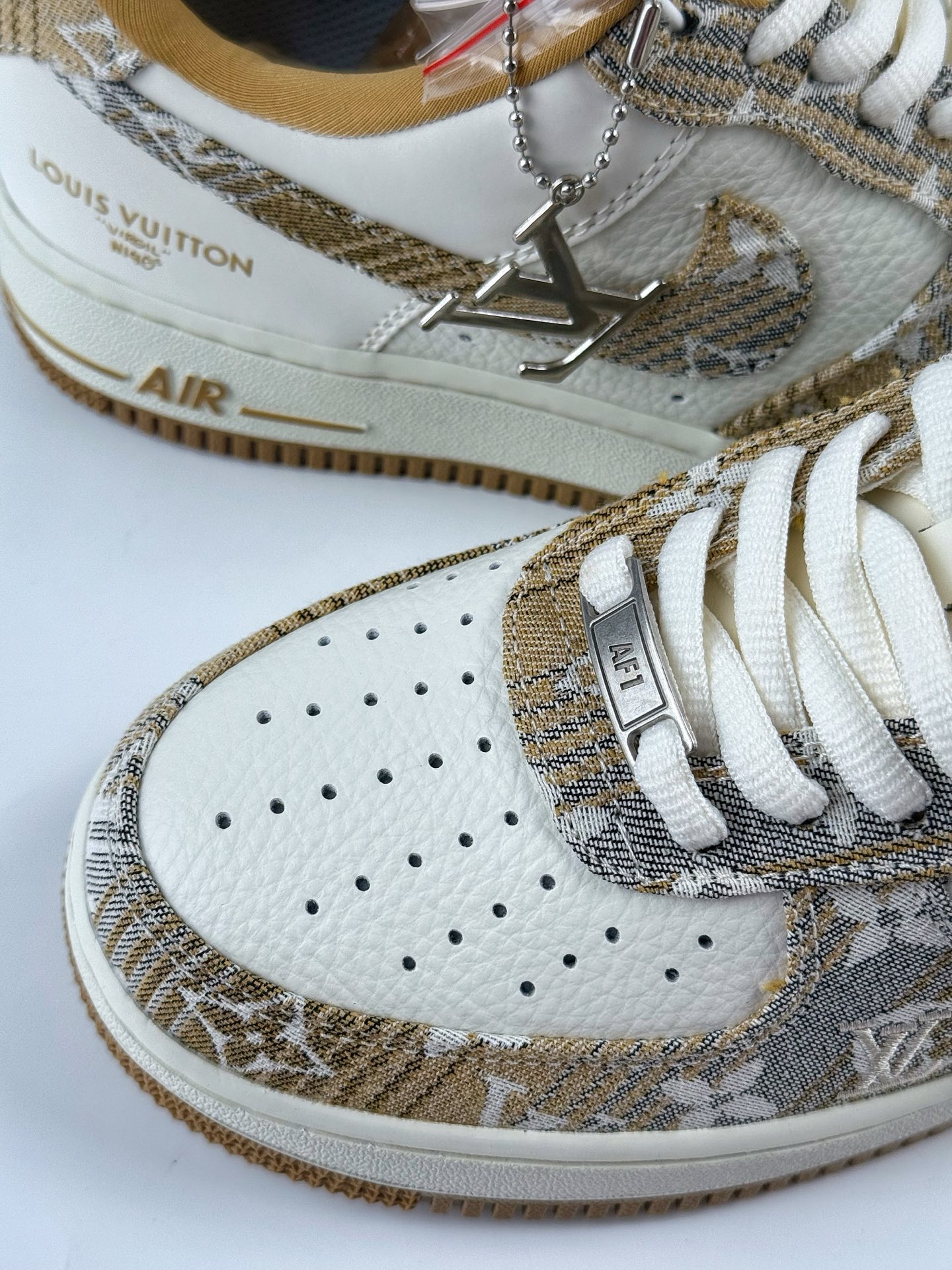 Nike Air Force 1 Low 07 x Louis Vuitton 白橙 SC9207-542