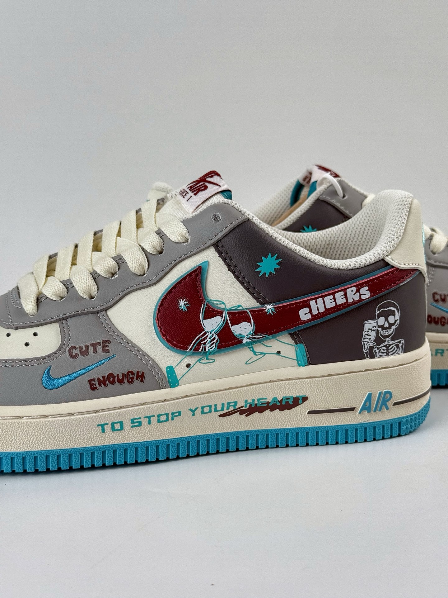 Nike Air Force 1 Low 07 x CHEERS 骷髅涂鸦 LJ2288-666