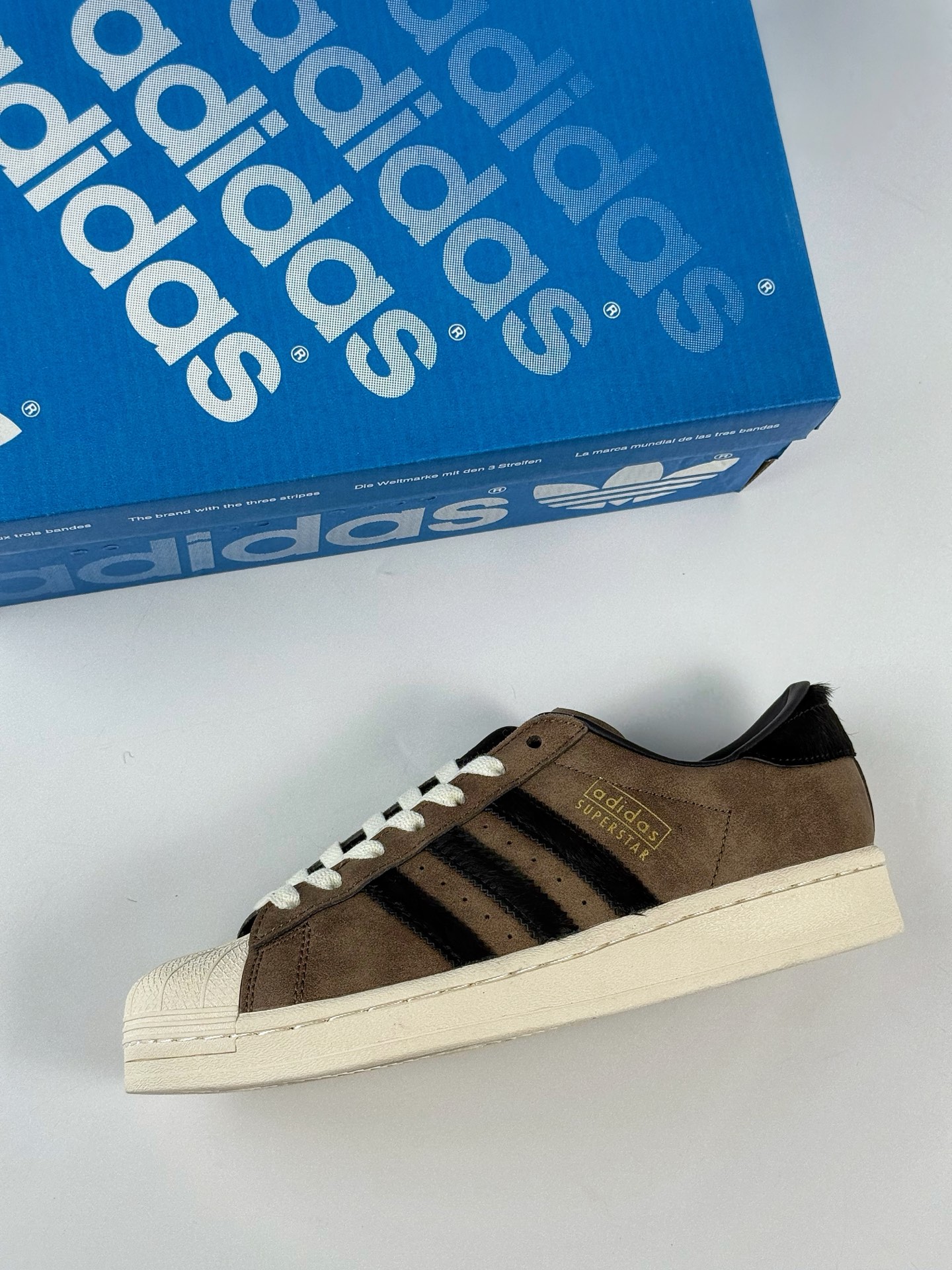 AD Originals Superstar 白棕 JI0319