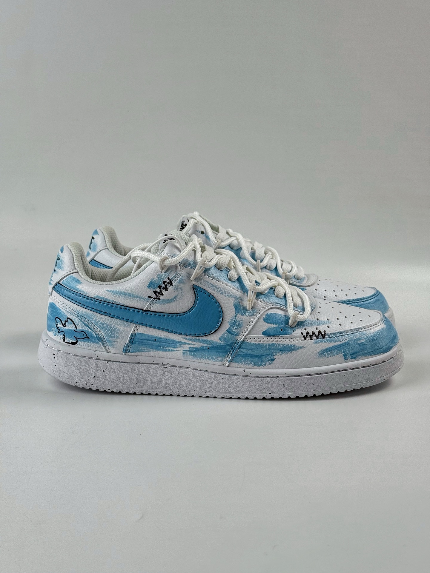 Nike Court Vision Low 手绘涂鸦 合集 休闲运动板鞋 DH2987-101 Nike Court Vision Low 手绘涂鸦 合集 休闲运动板鞋 DH2987-101