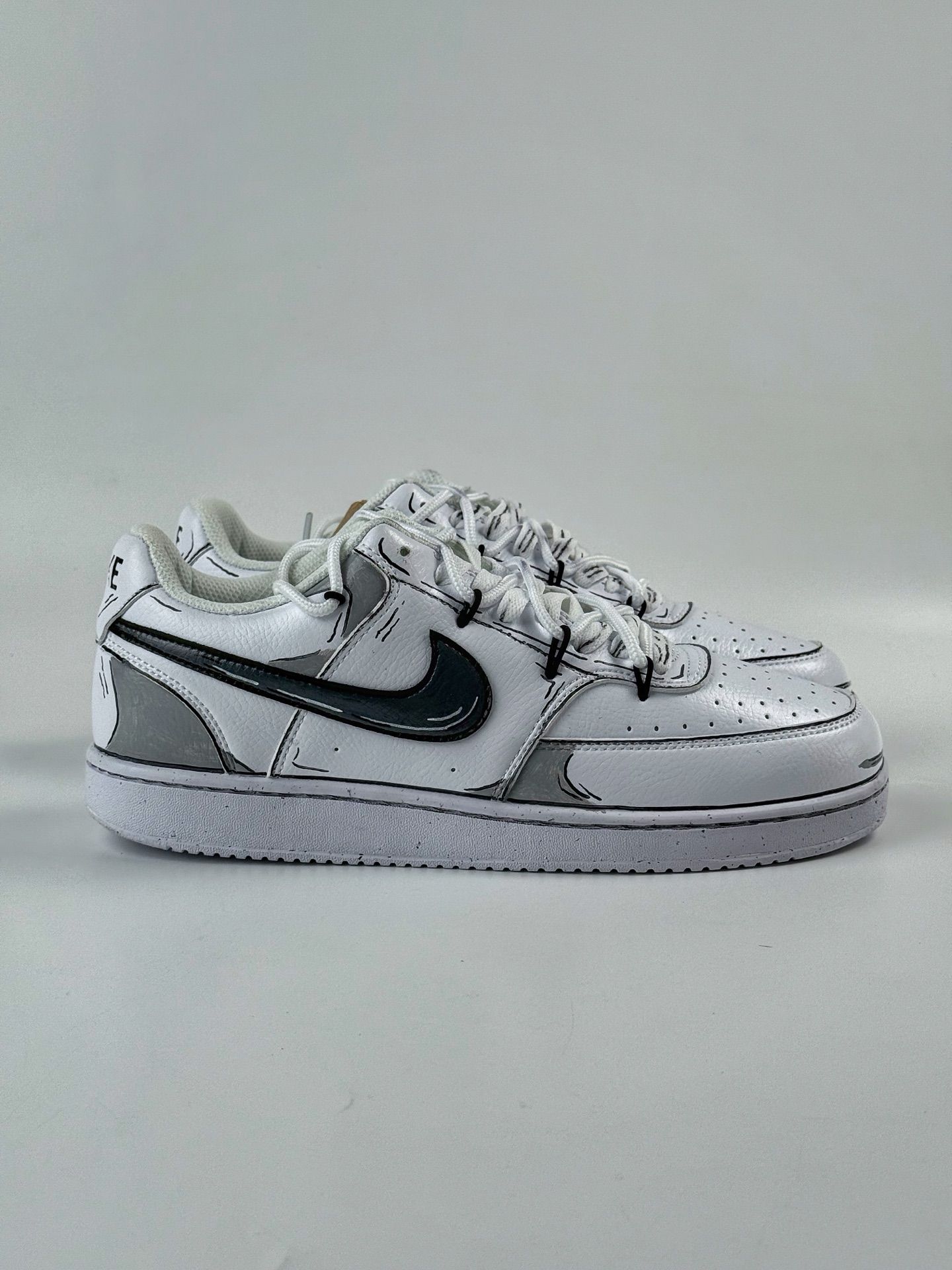Nike Court Vision Low 手绘涂鸦 合集 休闲运动板鞋 DH2987-101 Nike Court Vision Low 手绘涂鸦 合集 休闲运动板鞋 DH2987-101
