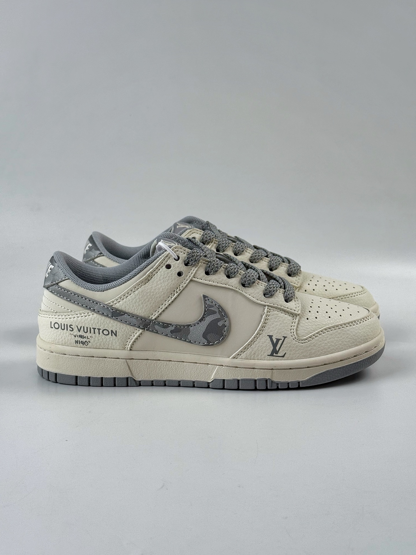 Nike Air Dunk LOW 1“LV联名——迷彩灰 ” JP1628-014