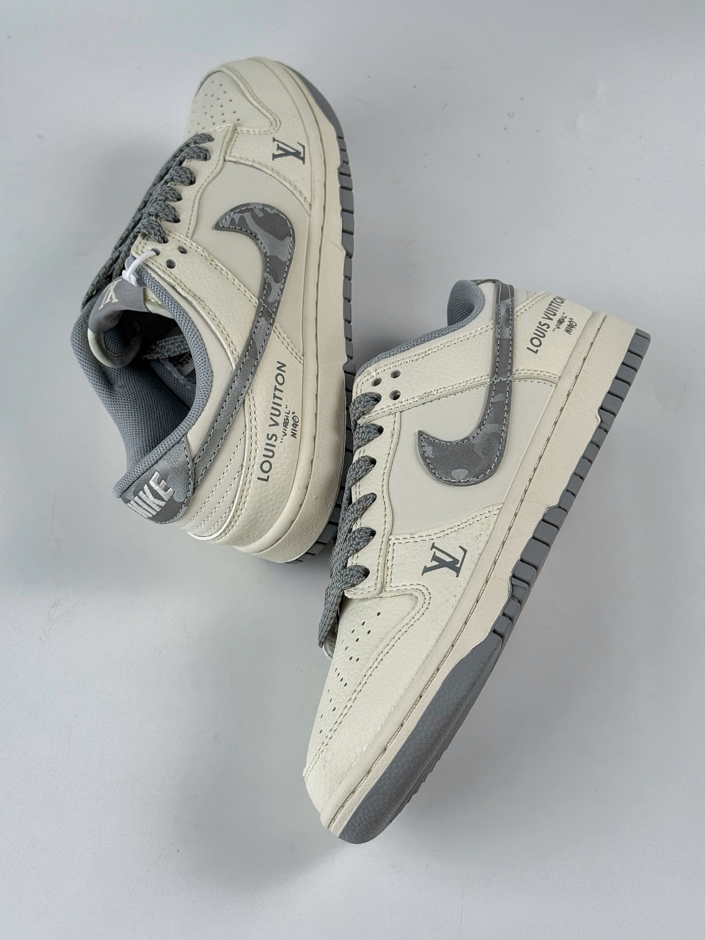 Nike Air Dunk LOW 1“LV联名——迷彩灰 ” JP1628-014
