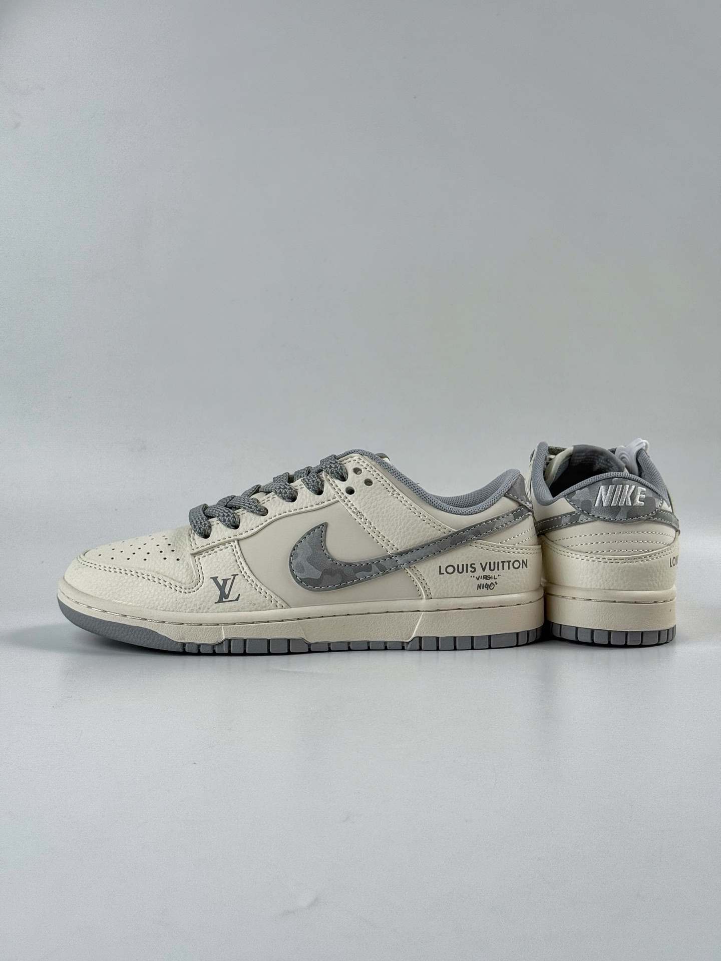 Nike Air Dunk LOW 1“LV联名——迷彩灰 ” JP1628-014