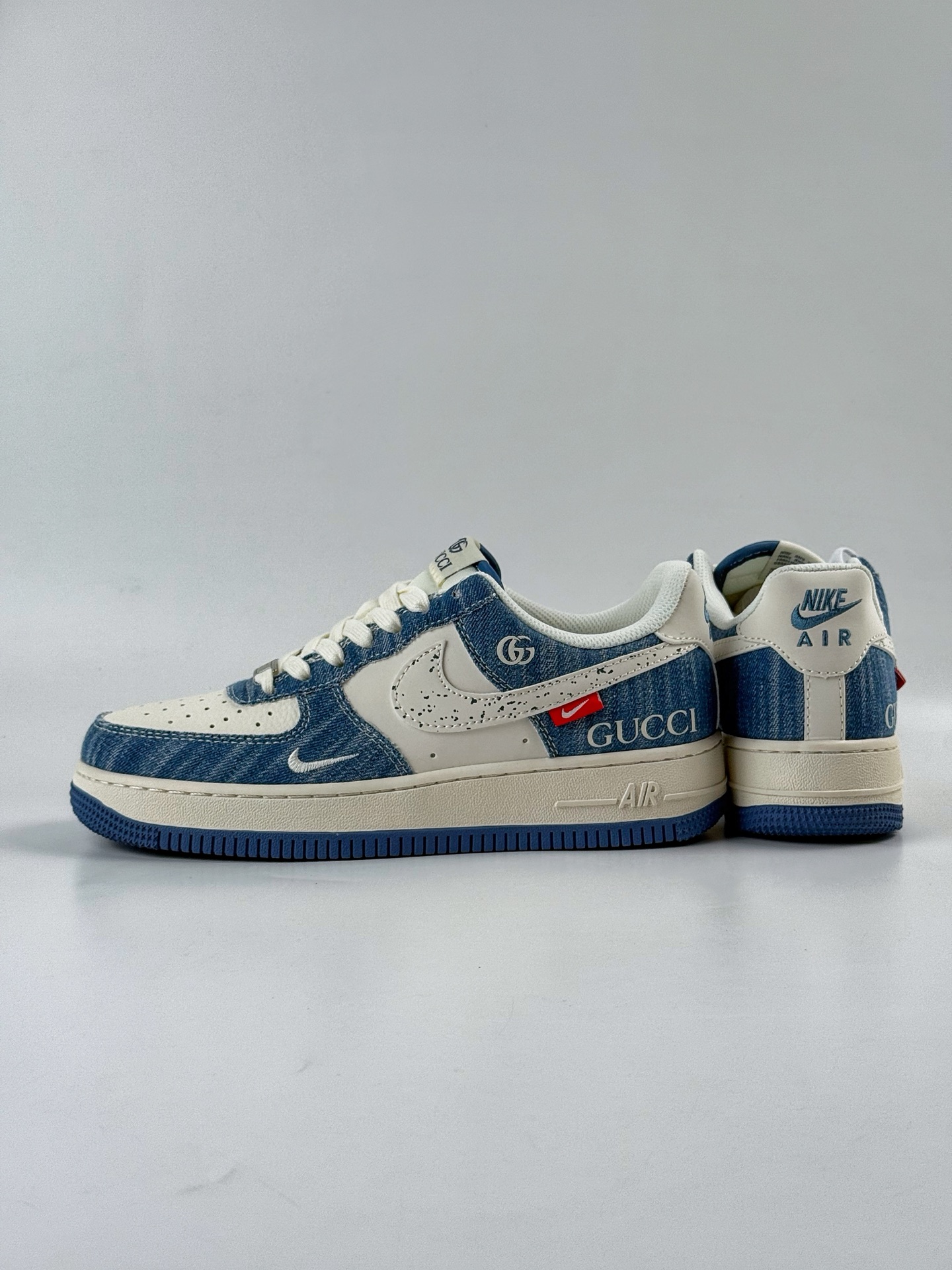 Nike Air Force 1 Low 07 x GUCCI 蓝白小勾 HS8068-012-莆田鞋,莆田鞋货源,高仿鞋,高仿鞋货源,安福档口,莆田高仿鞋,莆田鞋批发,高仿鞋批发,莆田高仿运动鞋,高仿运动鞋,莆田运动鞋 Nike Air Force 1 Low 07 x GUCCI 蓝白小勾 HS8068-012