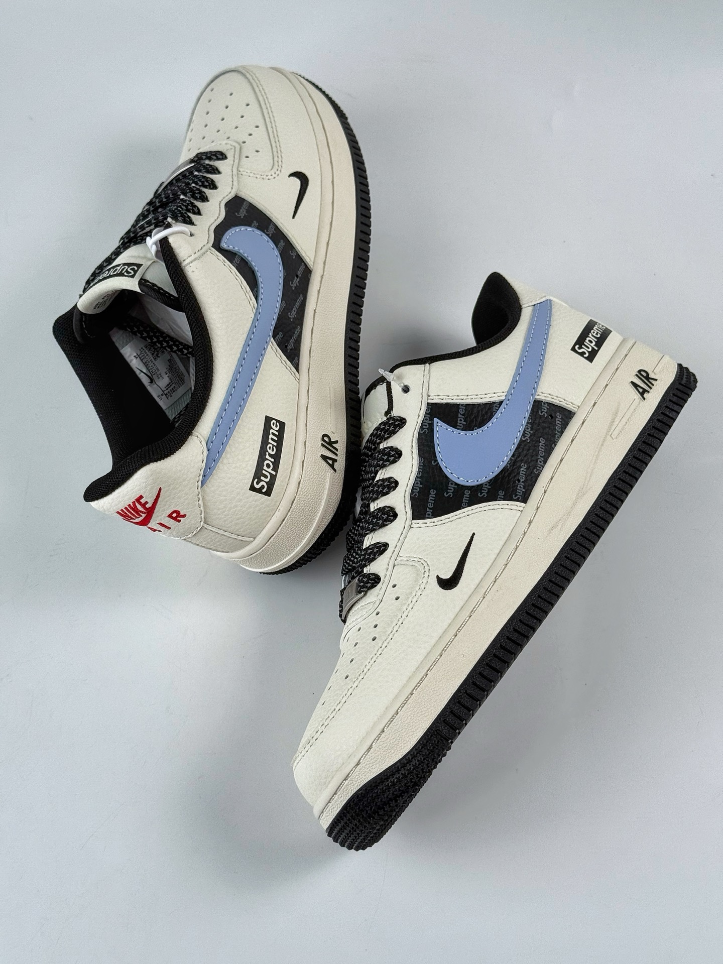 260 Nike Air Force 1 Low 07 x Supreme 白黑蓝小勾满天星 ZH2598-311-Chinese UA Cheap High Quatity Brand Clothes Bags handbags Sneakers wholesale wholesaler seller from China Factory suppliers Fashion Clothing Shoes best Quality Beautiful Price 260 Nike Air Force 1 Low 07 x Supreme 白黑蓝小勾满天星 ZH2598-311