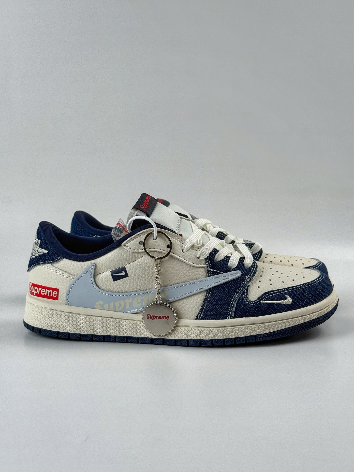 260 Travis Scott x Nike Air Jordan 1 Low x superme Air Jordan 1 Low 反转蓝白小勾倒钩 XB1979-006