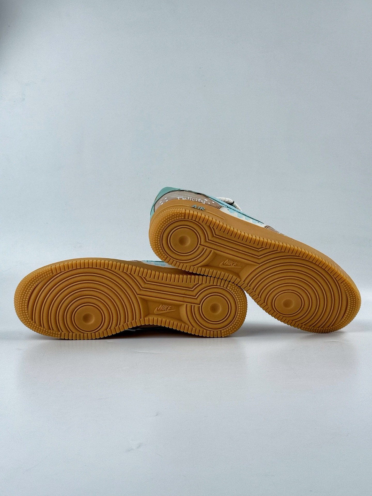 260 Nike Air Force 1 Low 07 棕蓝绑带 XC2351-505