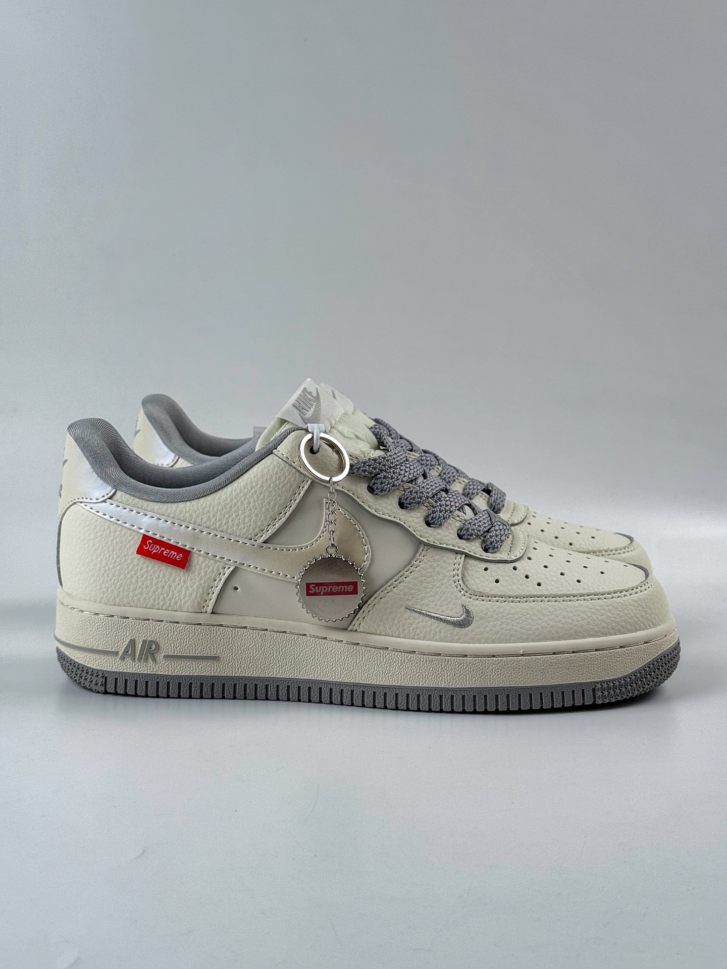 260 Nike Air Force 1 Low 07 x superme 米白灰小勾满天星 XX3168-195