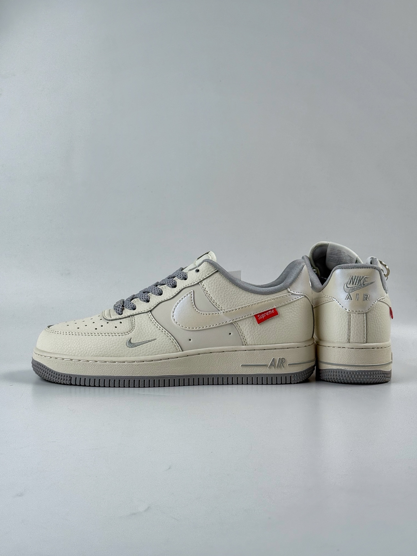 260 Nike Air Force 1 Low 07 x superme 米白灰小勾满天星 XX3168-195