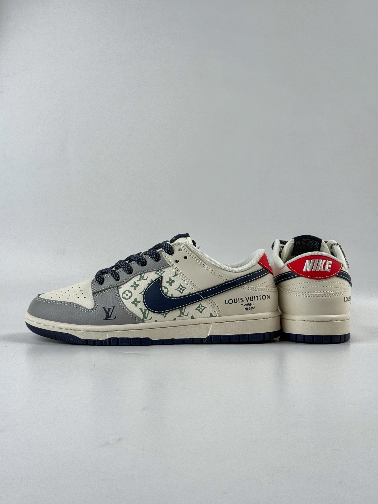 280 Nike SB Dunk Low x Louis Vuitton 灰白满天星 XX3168-161