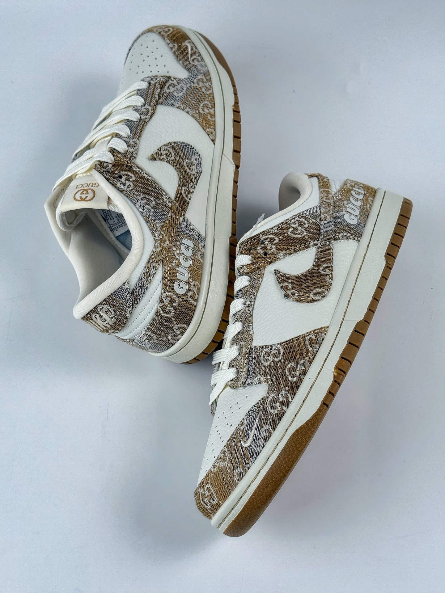 280 Nike SB Dunk Low x GUCCI 橙白小勾 SC9207-421