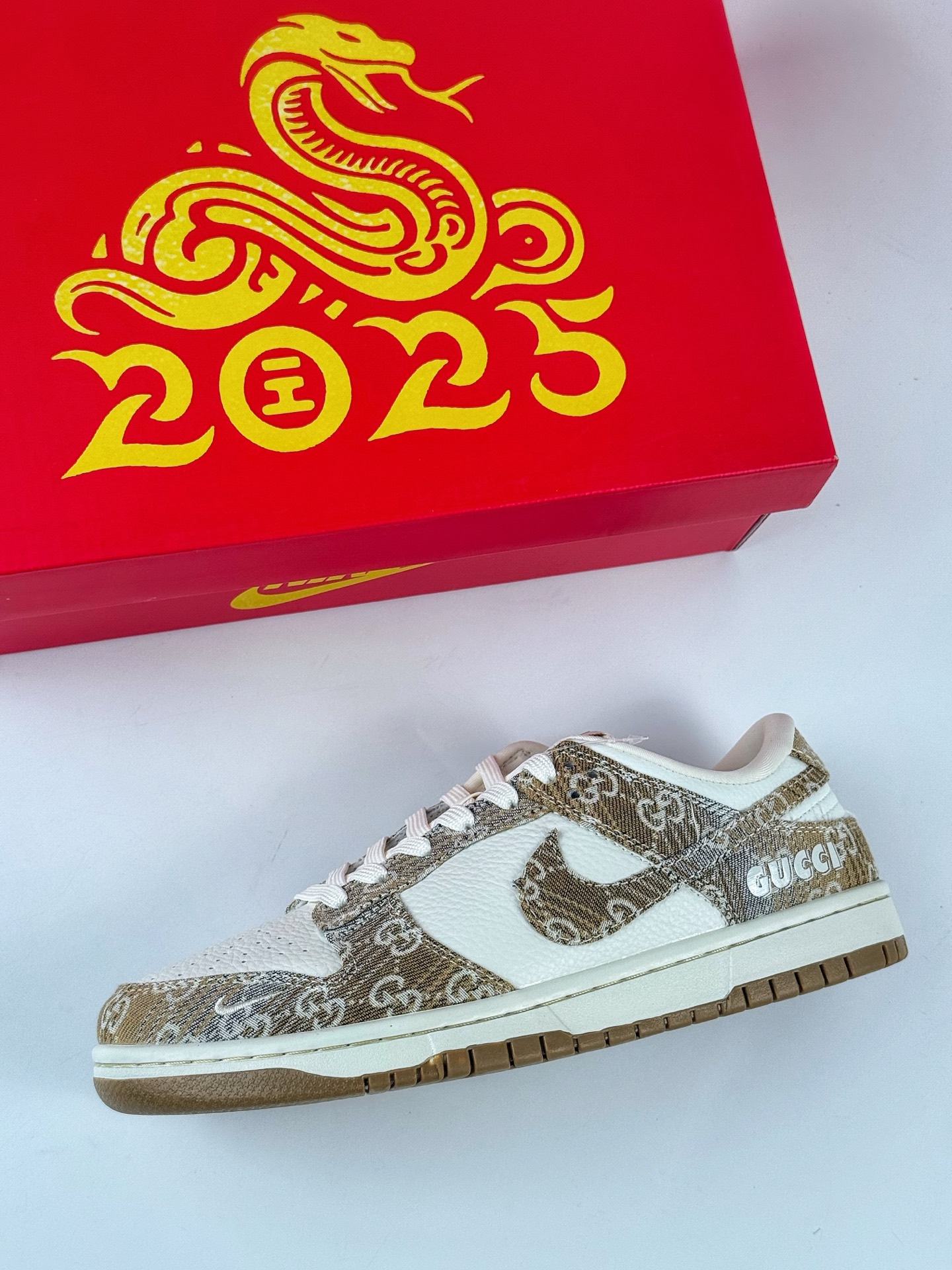 280 Nike SB Dunk Low x GUCCI 橙白小勾 SC9207-421