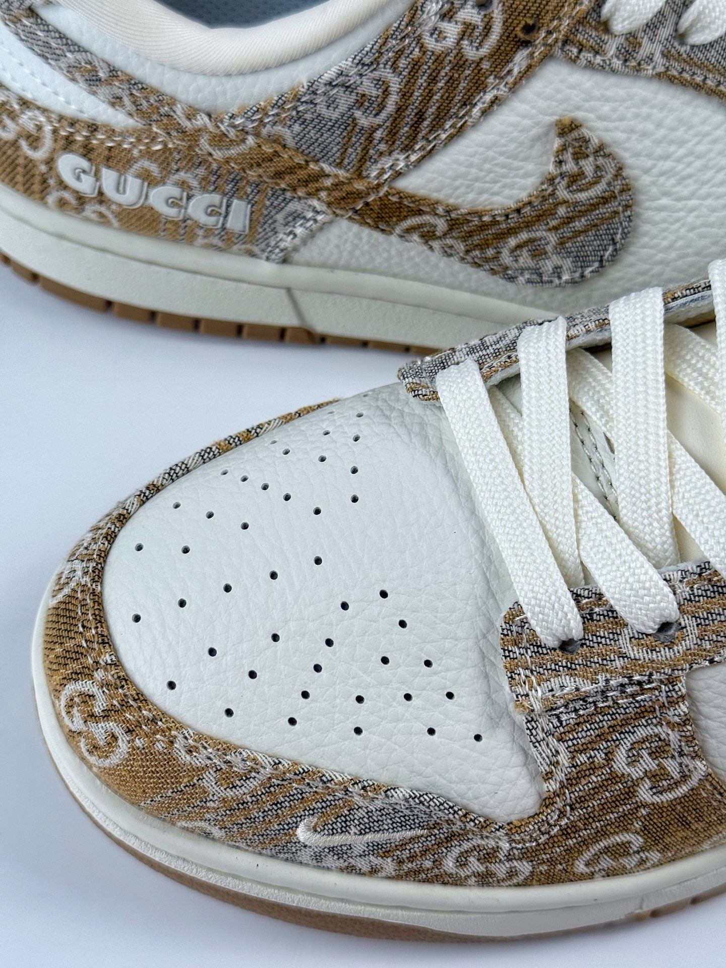 280 Nike SB Dunk Low x GUCCI 橙白小勾 SC9207-421