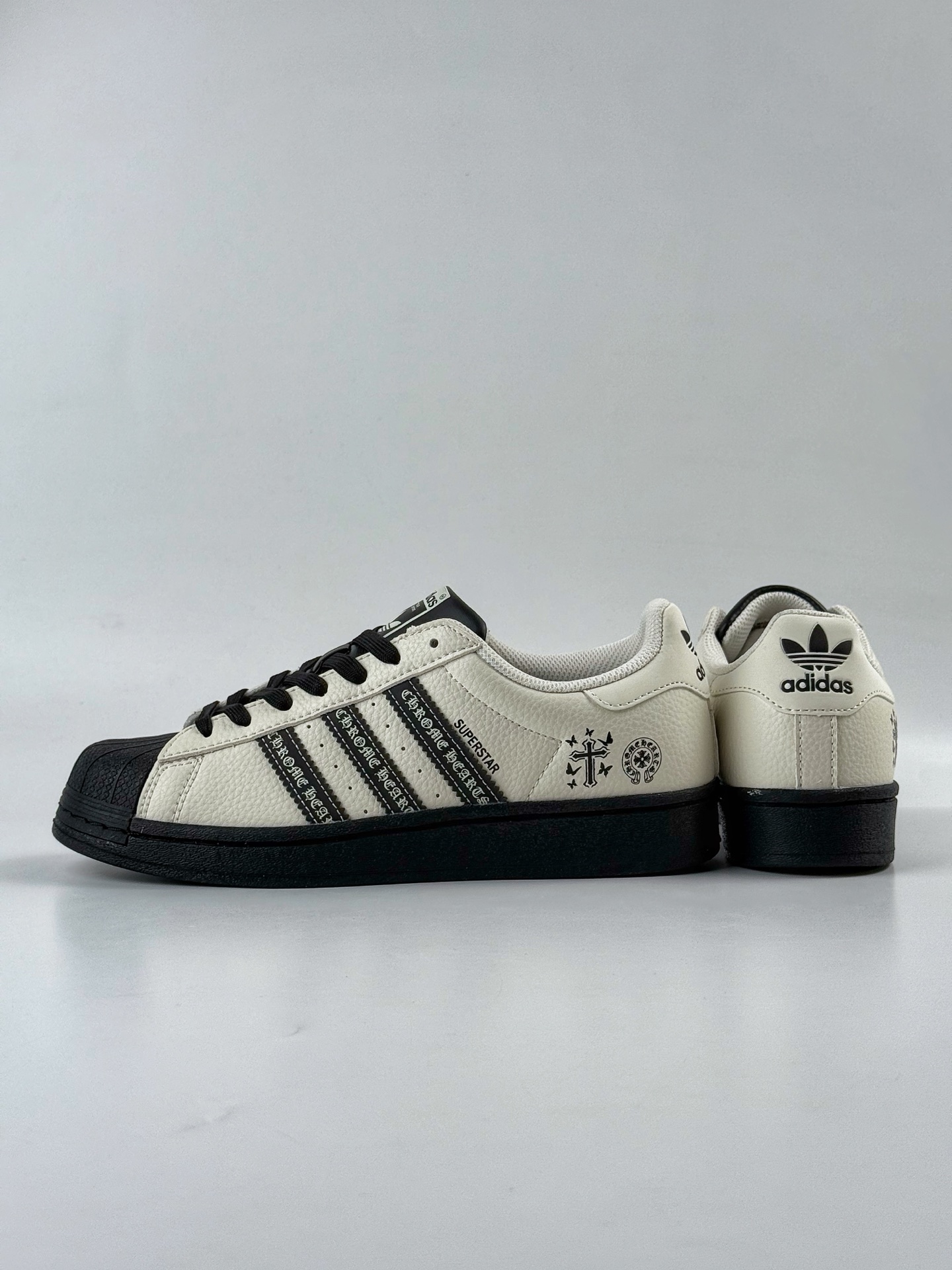 220 AD Originals Superstar 黑白十字架 DS0025