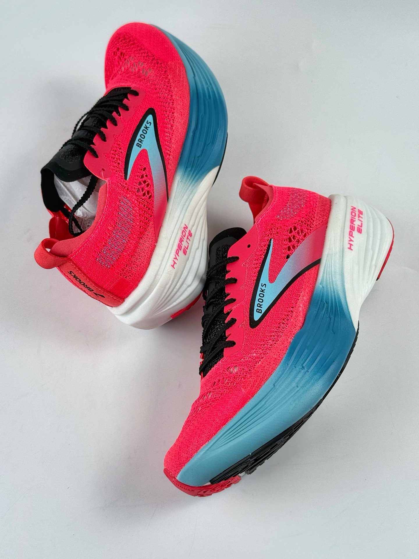 190 Brooks布鲁克斯 Hyperion Elite 4 PB 舒适百搭防滑耐磨 低帮 越野竞速跑步鞋 100046 1D 645