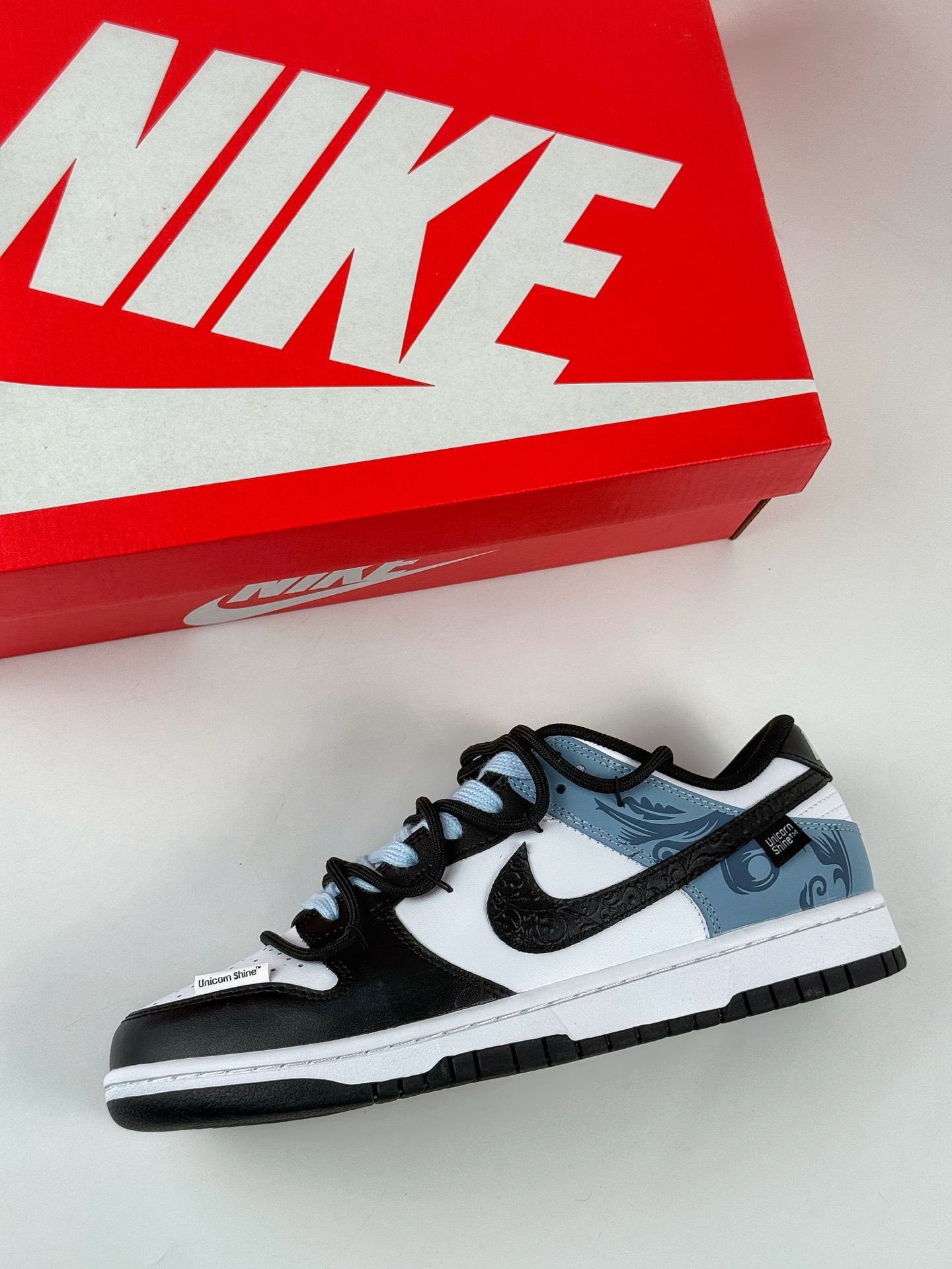 280 Nike SB Dunk Low 山海经-赢鱼 贴皮 印花 解构 潮流 DD1503-101