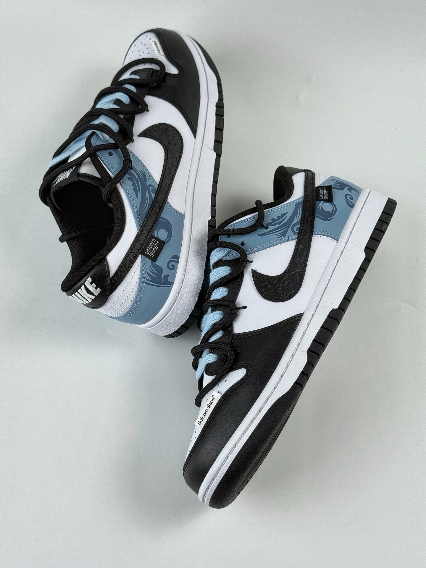 280 Nike SB Dunk Low 山海经-赢鱼 贴皮 印花 解构 潮流 DD1503-101