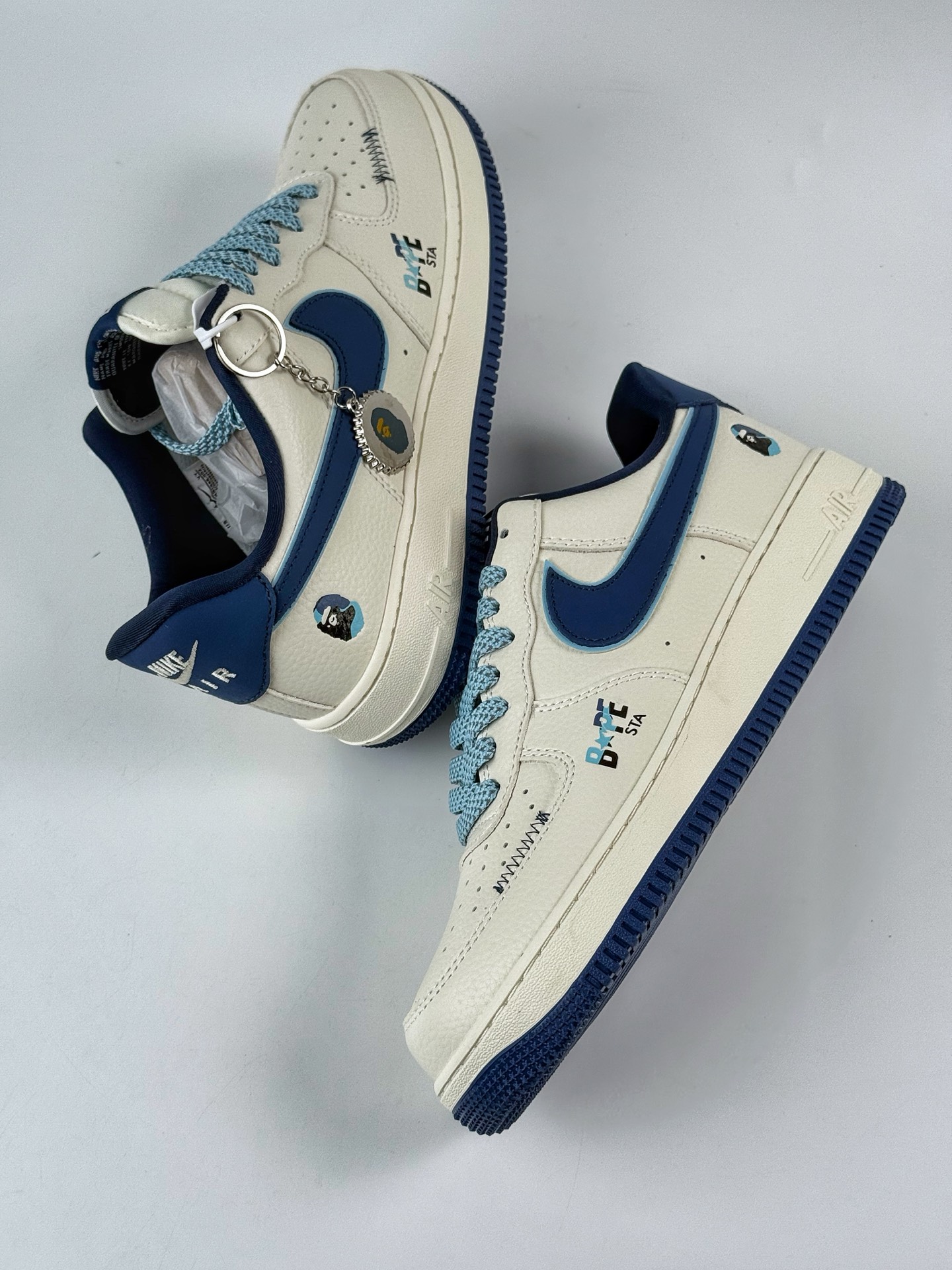 260 Nike Air Force 1 Low 07 x BAPE 米蓝满天星 KB1688-002-Chinese UA Cheap High Quatity Brand Clothes Bags handbags Sneakers wholesale wholesaler seller from China Factory suppliers Fashion Clothing Shoes best Quality Beautiful Price 260 Nike Air Force 1 Low 07 x BAPE 米蓝满天星 KB1688-002