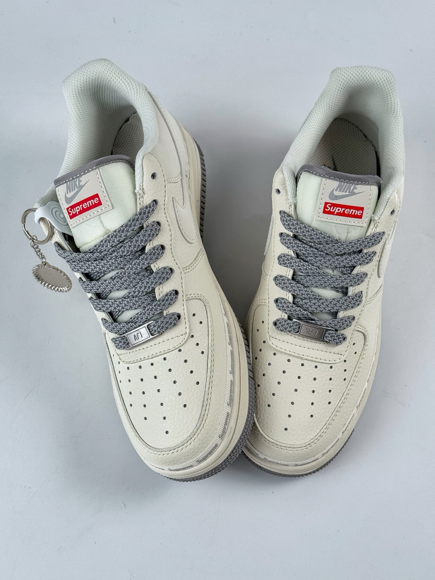 260 Nike Air Force 1 Low 07 x superme 米白灰满天星 XX3168-205