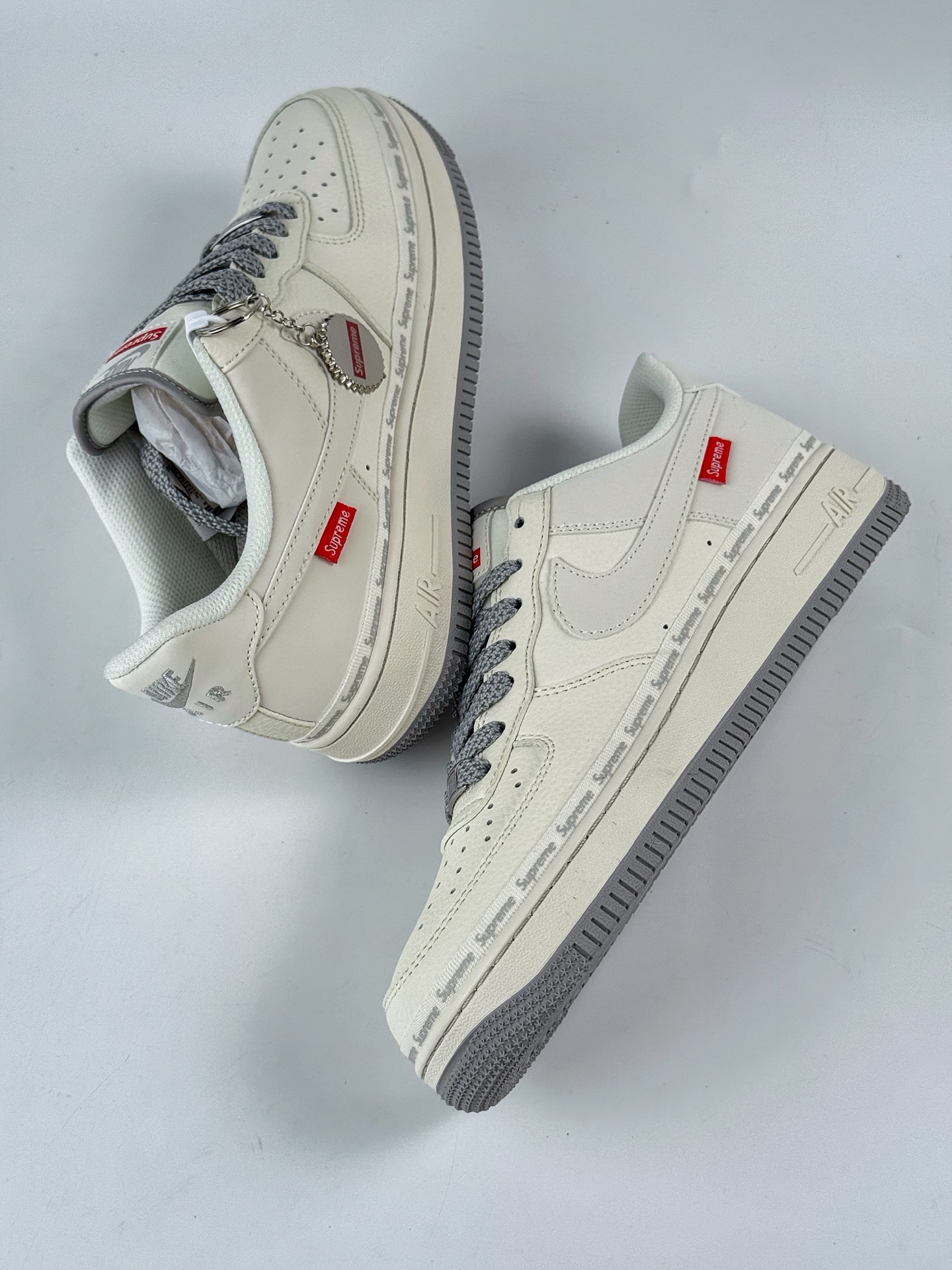 260 Nike Air Force 1 Low 07 x superme 米白灰满天星 XX3168-205