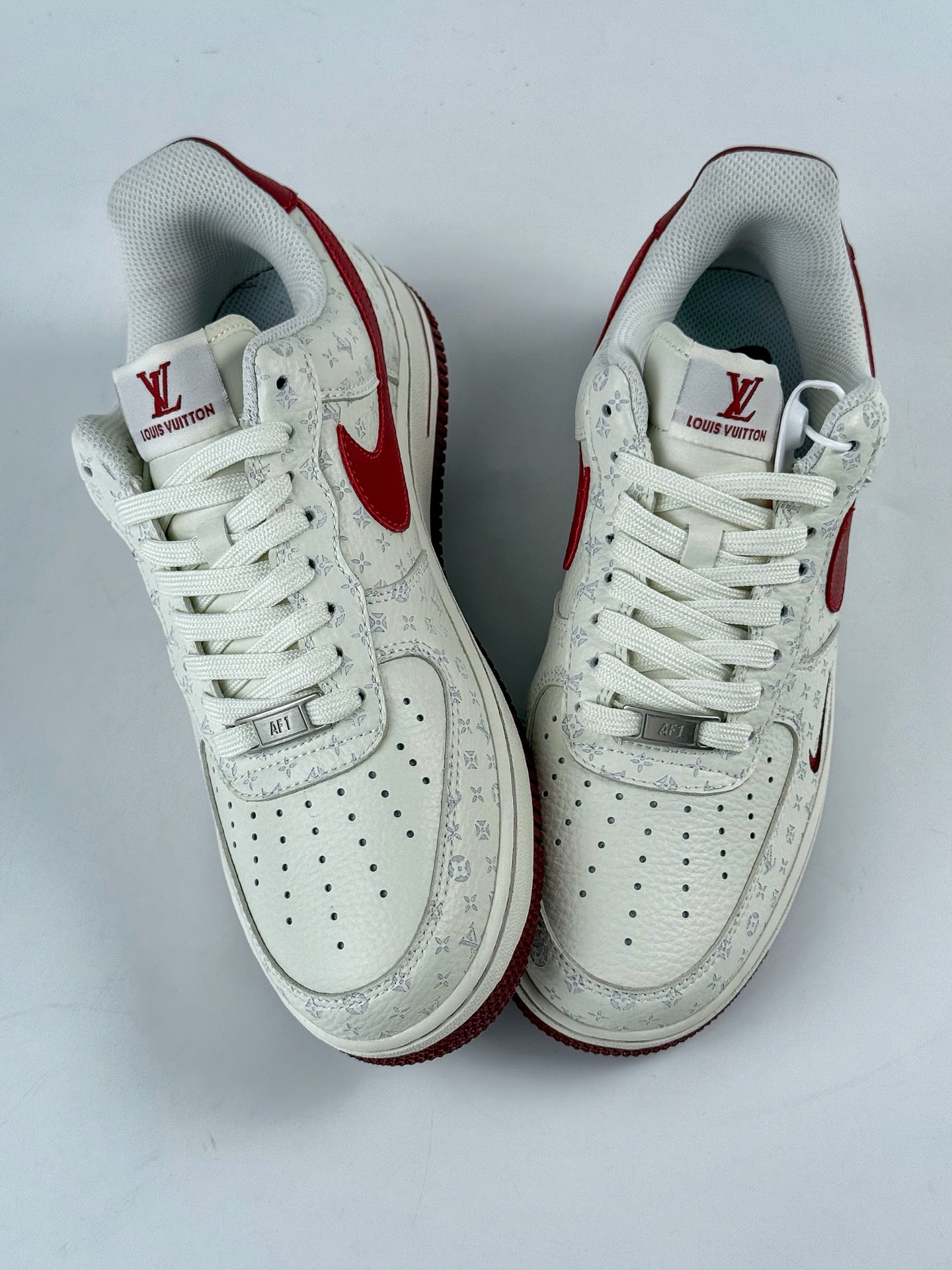 260 Nike Air Force 1 Low 07 x Louis Vuitton 白红小勾 LW9279-015-Chinese UA Cheap High Quatity Brand Clothes Bags handbags Sneakers wholesale wholesaler seller from China Factory suppliers Fashion Clothing Shoes best Quality Beautiful Price 260 Nike Air Force 1 Low 07 x Louis Vuitton 白红小勾 LW9279-015