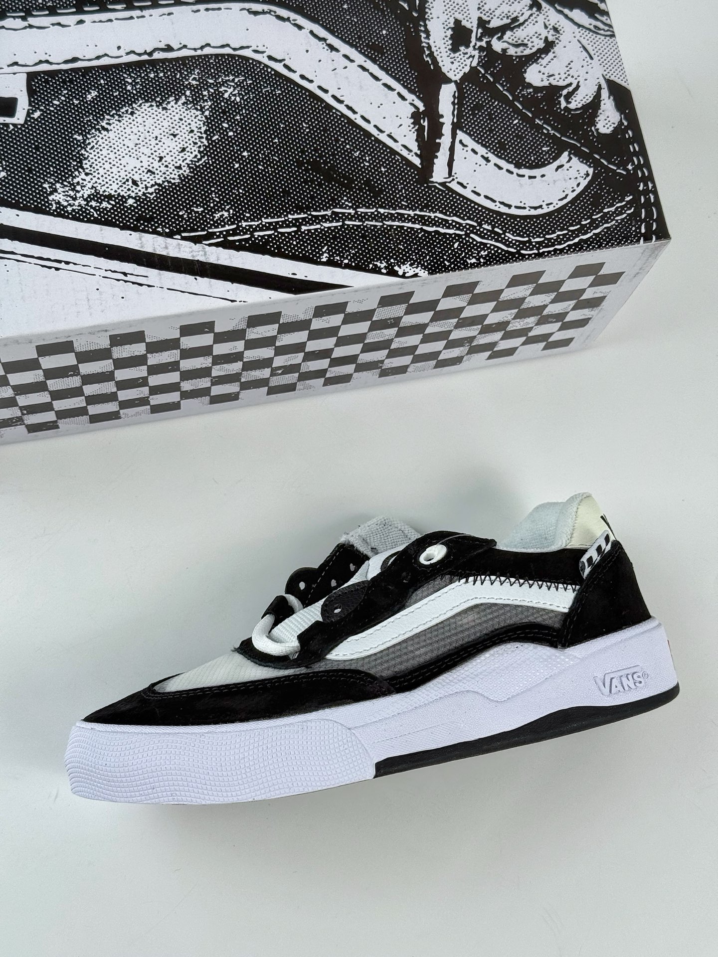 150 Vans Wayvee 耐磨低帮板鞋 韩国代购范斯专业缓震低帮滑板 VN0A5JIABMX1YK