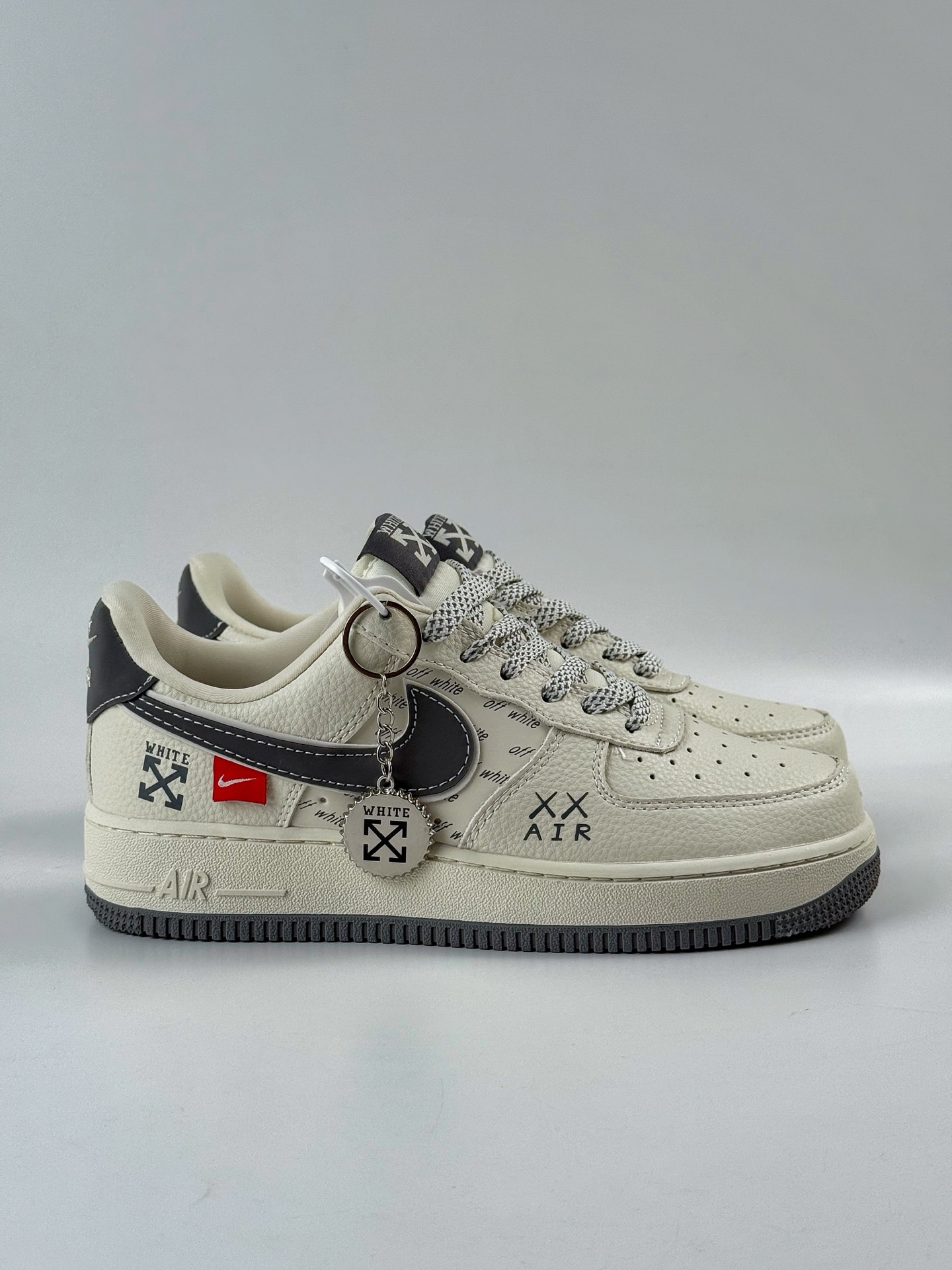 260 Nike Air Force 1 Low 07 x OFF-WHITE 白灰满天星 KJ1688-004