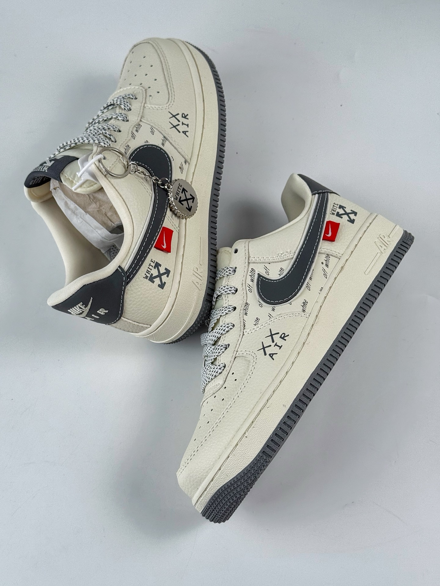 260 Nike Air Force 1 Low 07 x OFF-WHITE 白灰满天星 KJ1688-004