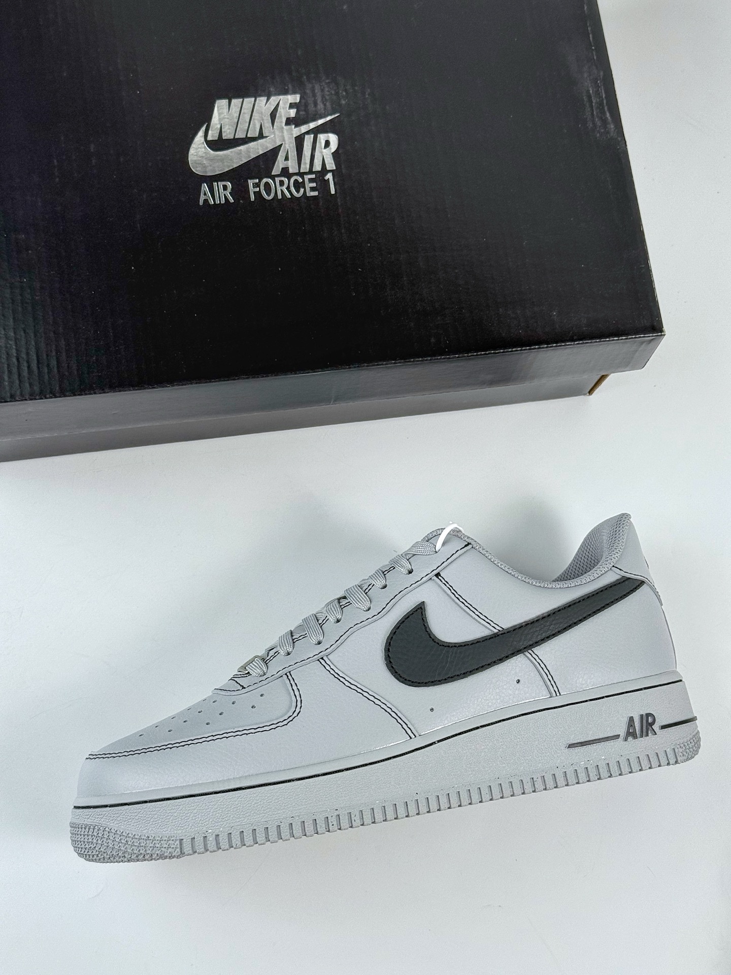 200 Nike Air Force 1 Low 07 灰黑 HQ2037-004