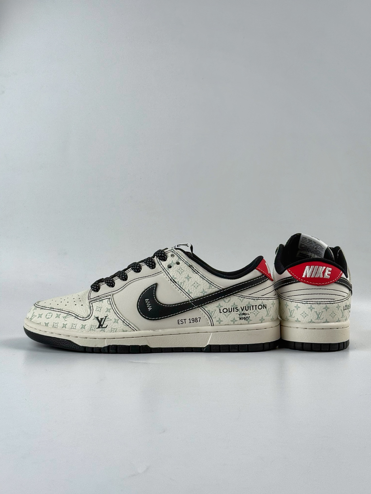 280 Nike SB Dunk Low x Louis Vuitton 白黑满天星 YX5066-362