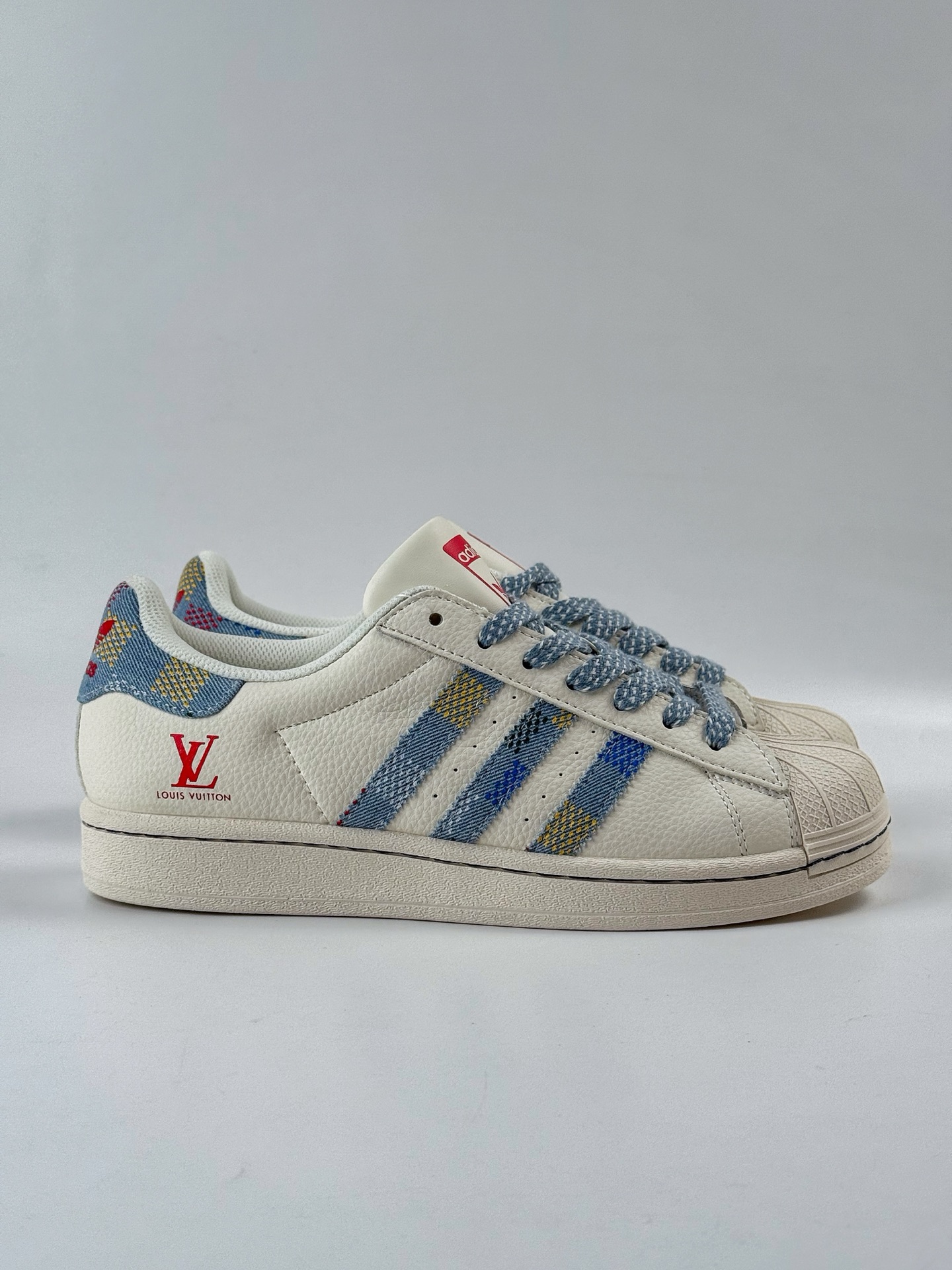220 AD Originals Superstar x Louis Vuitton 白蓝满天星 HS3084