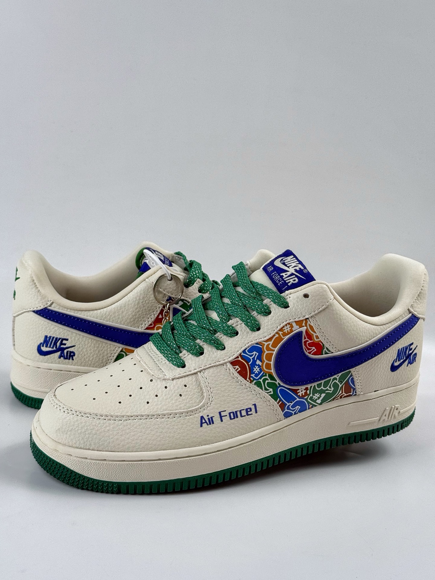 260 Nike Air Force 1 Low 07 x NIKE 米蓝绿小勾满天星 KJ1688-001-Chinese UA Cheap High Quatity Brand Clothes Bags handbags Sneakers wholesale wholesaler seller from China Factory suppliers Fashion Clothing Shoes best Quality Beautiful Price 260 Nike Air Force 1 Low 07 x NIKE 米蓝绿小勾满天星 KJ1688-001