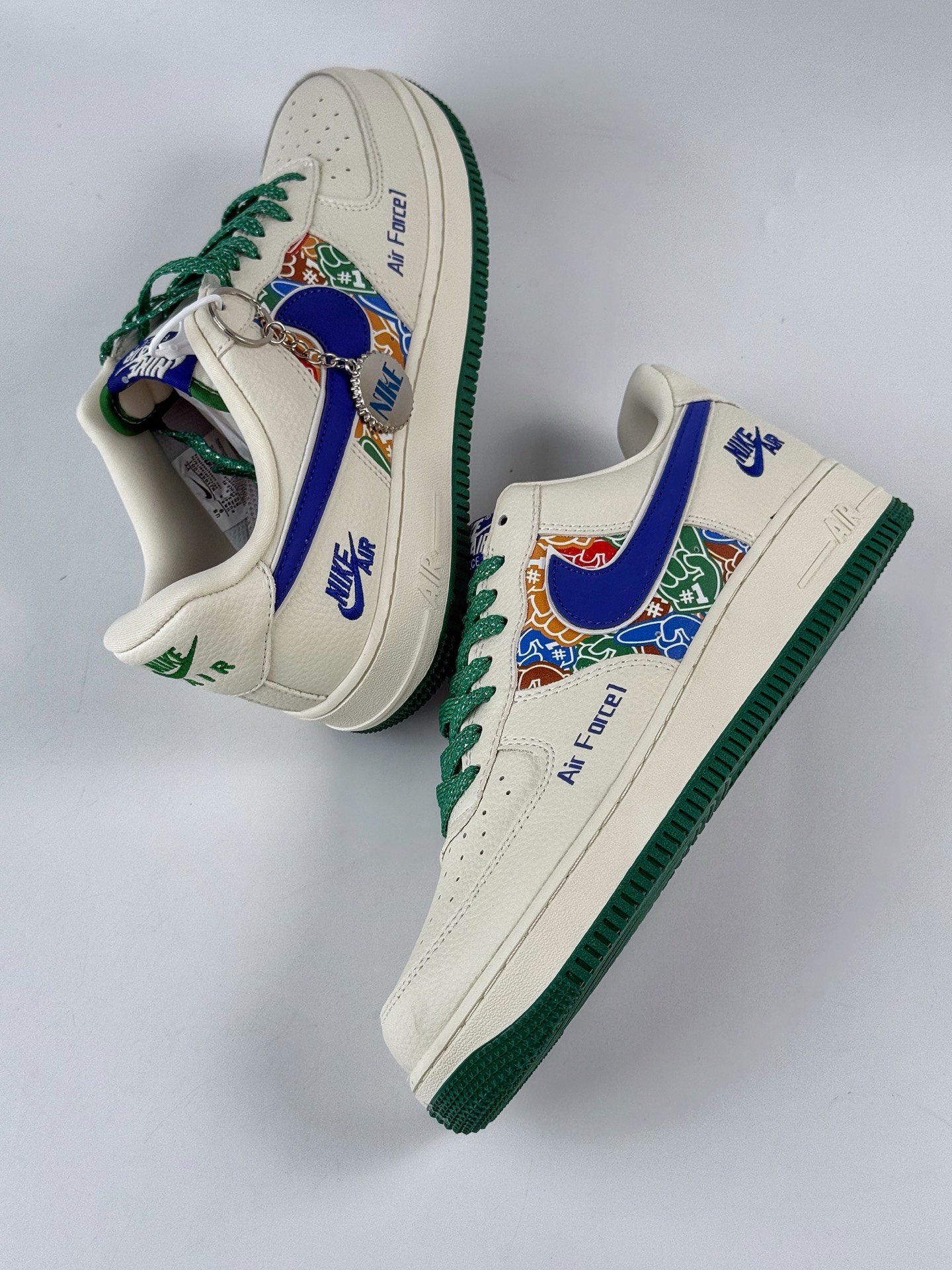 260 Nike Air Force 1 Low 07 x NIKE 米蓝绿小勾满天星 KJ1688-001-Chinese UA Cheap High Quatity Brand Clothes Bags handbags Sneakers wholesale wholesaler seller from China Factory suppliers Fashion Clothing Shoes best Quality Beautiful Price 260 Nike Air Force 1 Low 07 x NIKE 米蓝绿小勾满天星 KJ1688-001