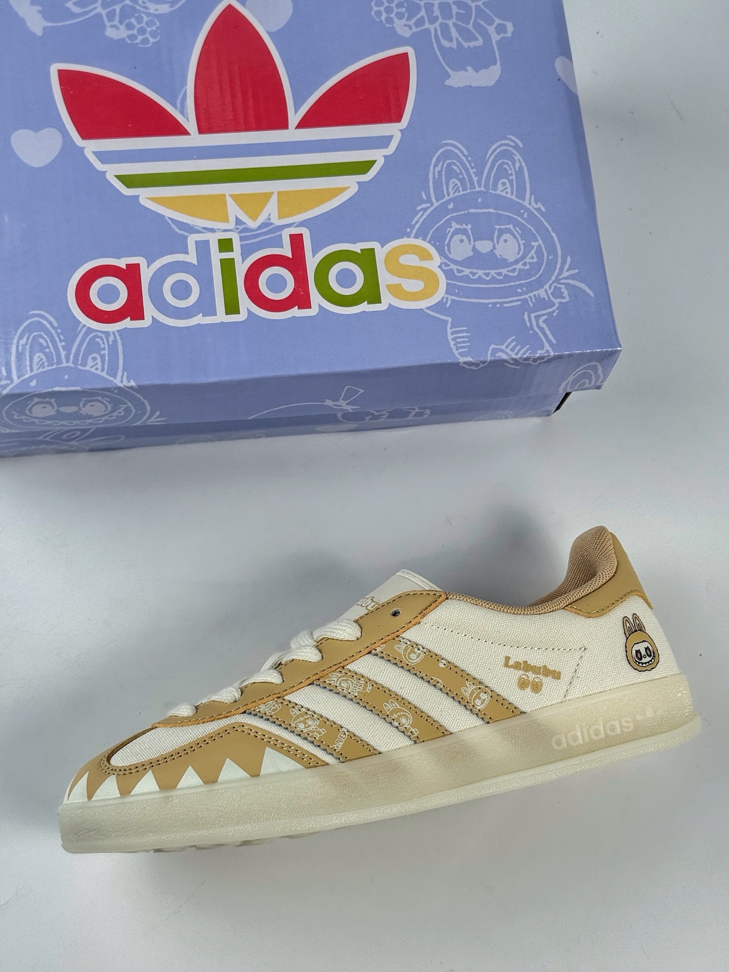 260 adidas originals Samba OG 橙白拉布布 桑巴舞系列复古经典轻便板鞋 DM1234-016