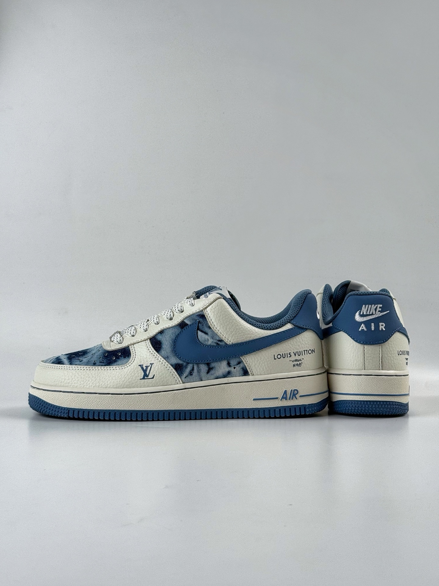 260 Nike Air Force 1 Low 07 x Louis Vuitton 白蓝满天星 LW9279-019-Chinese UA Cheap High Quatity Brand Clothes Bags handbags Sneakers wholesale wholesaler seller from China Factory suppliers Fashion Clothing Shoes best Quality Beautiful Price 260 Nike Air Force 1 Low 07 x Louis Vuitton 白蓝满天星 LW9279-019