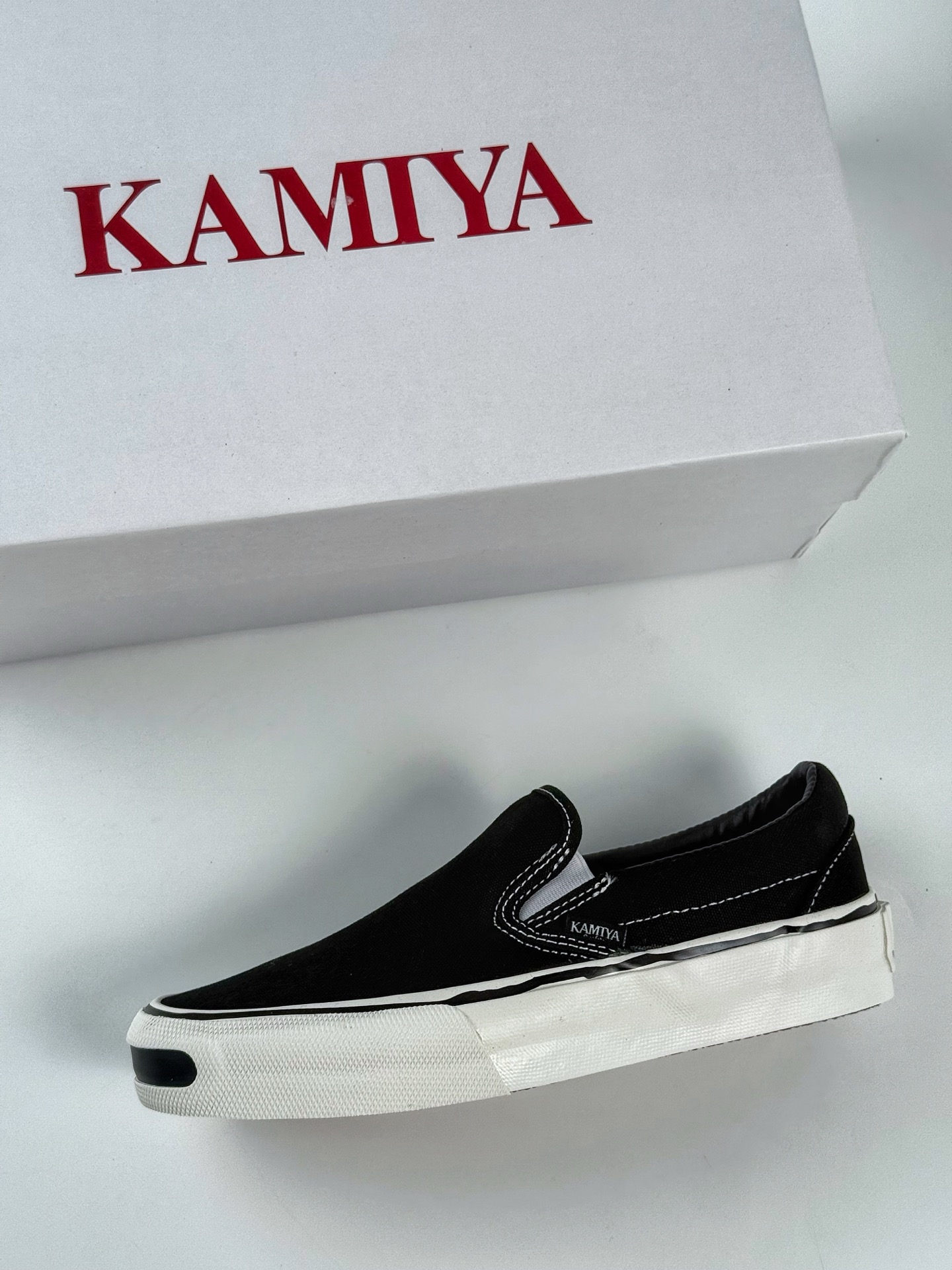 150 原鞋开模 原盒包装 正确版大底 MIHARA YASUHIRO三原康裕 Vulcanize Sneaker KAMIYA VN000CUSDPQ