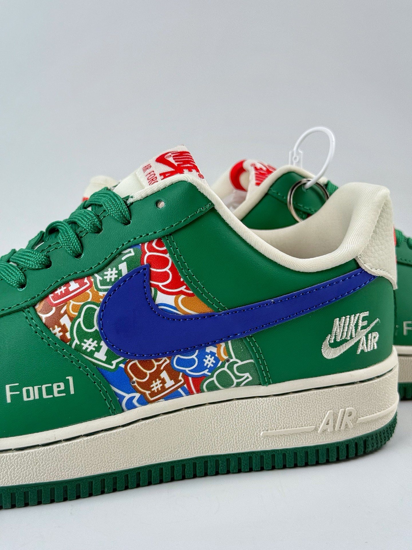 260 Nike Air Force 1 Low 07 x NIKE 绿蓝小勾 KJ1688-007-Chinese UA Cheap High Quatity Brand Clothes Bags handbags Sneakers wholesale wholesaler seller from China Factory suppliers Fashion Clothing Shoes best Quality Beautiful Price 260 Nike Air Force 1 Low 07 x NIKE 绿蓝小勾 KJ1688-007