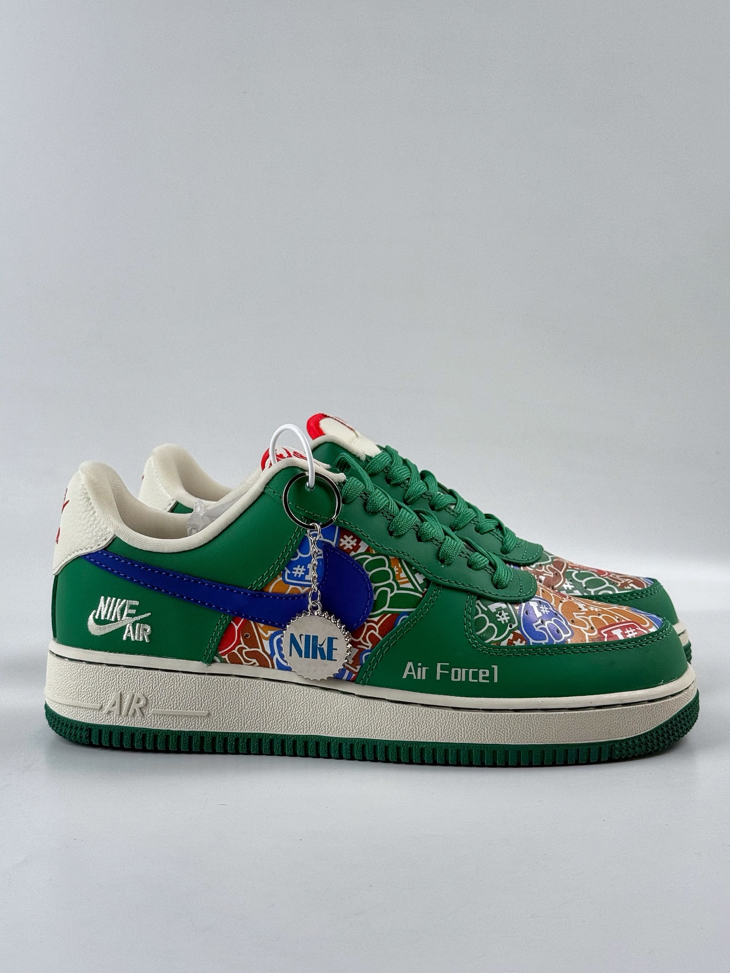 260 Nike Air Force 1 Low 07 x NIKE 绿蓝小勾 KJ1688-007-Chinese UA Cheap High Quatity Brand Clothes Bags handbags Sneakers wholesale wholesaler seller from China Factory suppliers Fashion Clothing Shoes best Quality Beautiful Price 260 Nike Air Force 1 Low 07 x NIKE 绿蓝小勾 KJ1688-007