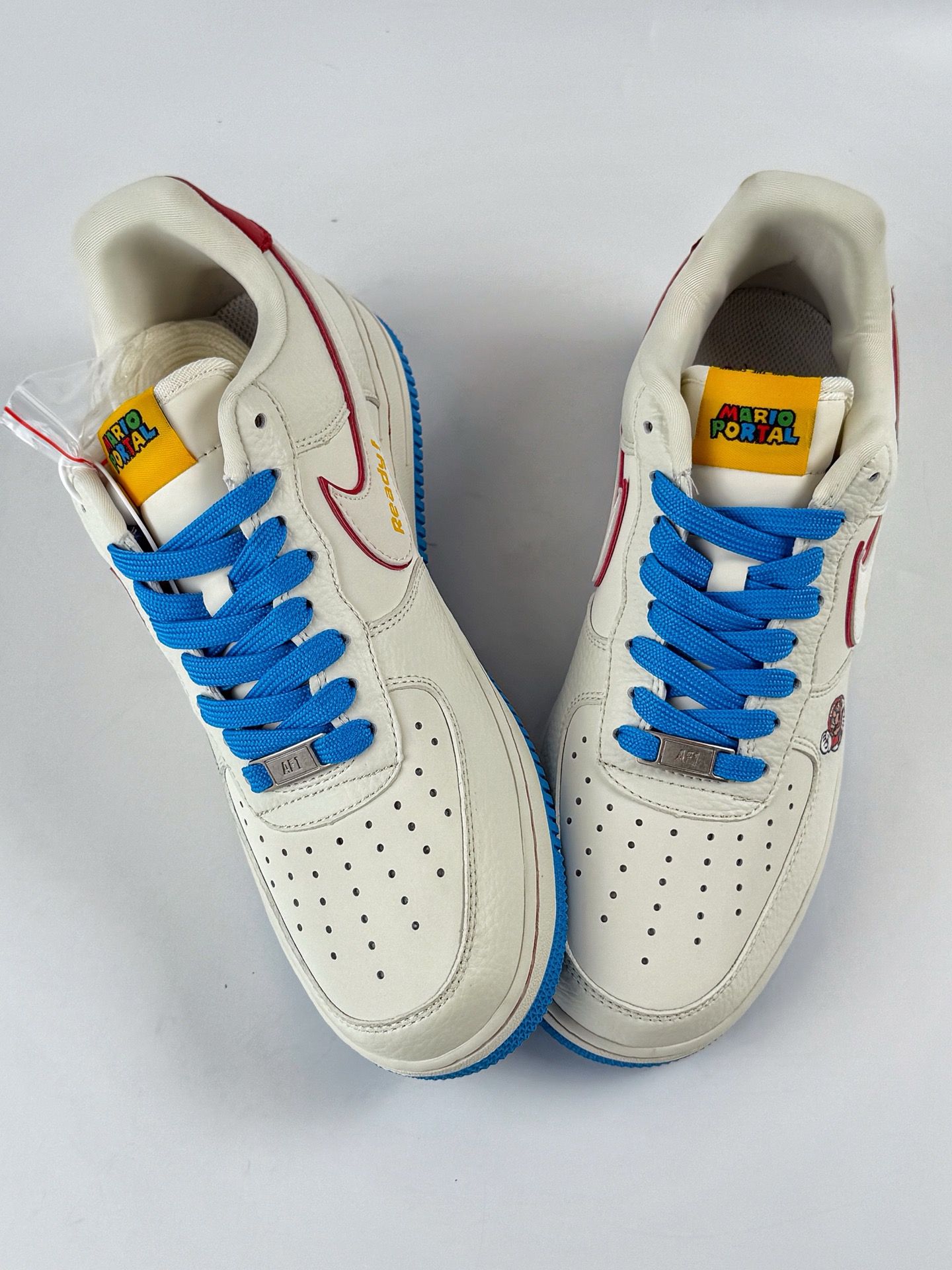 260 Nike Air Force 1 Low 07 x Mario 白蓝彩 SC0601-567-Chinese UA Cheap High Quatity Brand Clothes Bags handbags Sneakers wholesale wholesaler seller from China Factory suppliers Fashion Clothing Shoes best Quality Beautiful Price 260 Nike Air Force 1 Low 07 x Mario 白蓝彩 SC0601-567