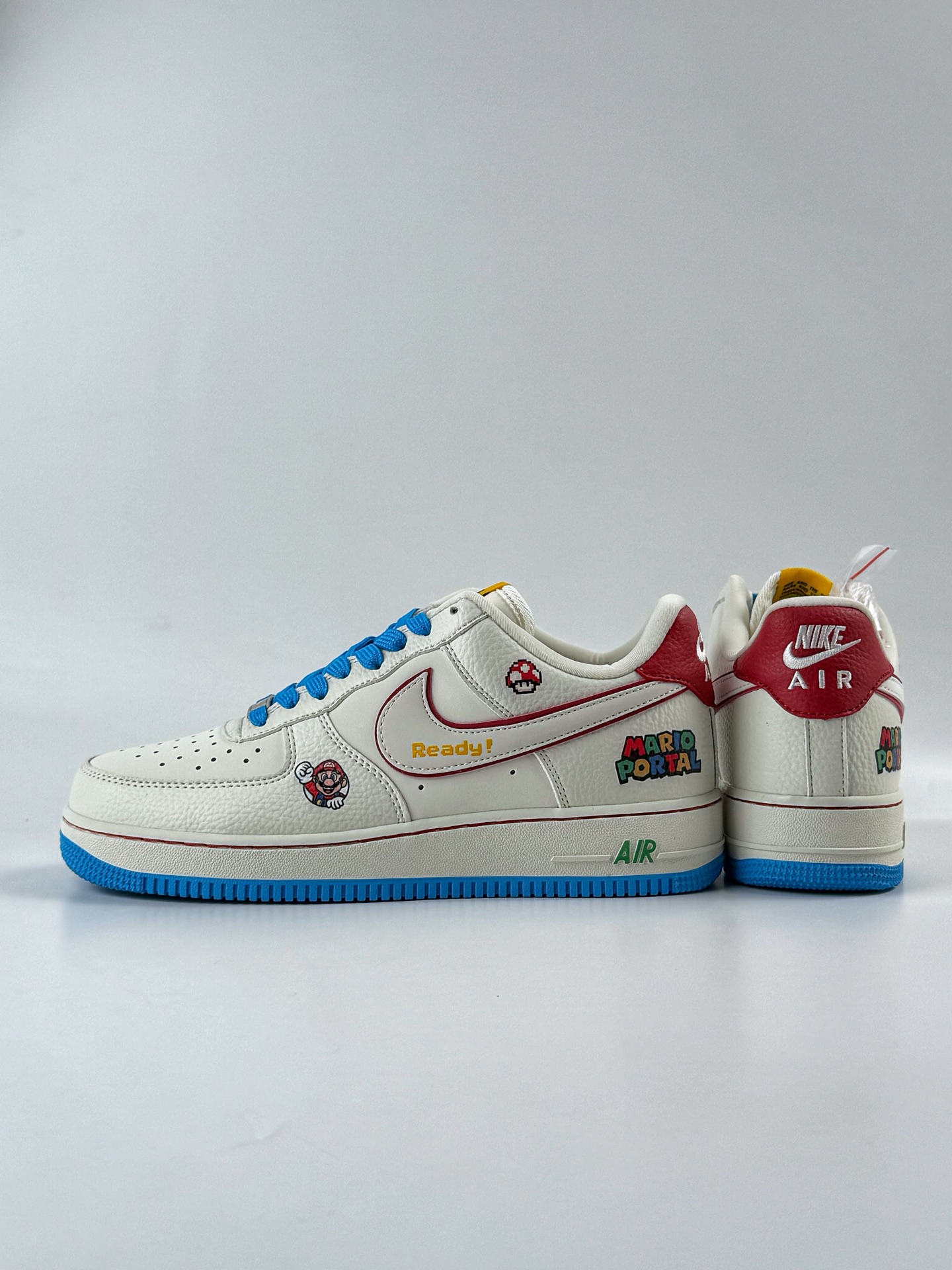 260 Nike Air Force 1 Low 07 x Mario 白蓝彩 SC0601-567-Chinese UA Cheap High Quatity Brand Clothes Bags handbags Sneakers wholesale wholesaler seller from China Factory suppliers Fashion Clothing Shoes best Quality Beautiful Price 260 Nike Air Force 1 Low 07 x Mario 白蓝彩 SC0601-567