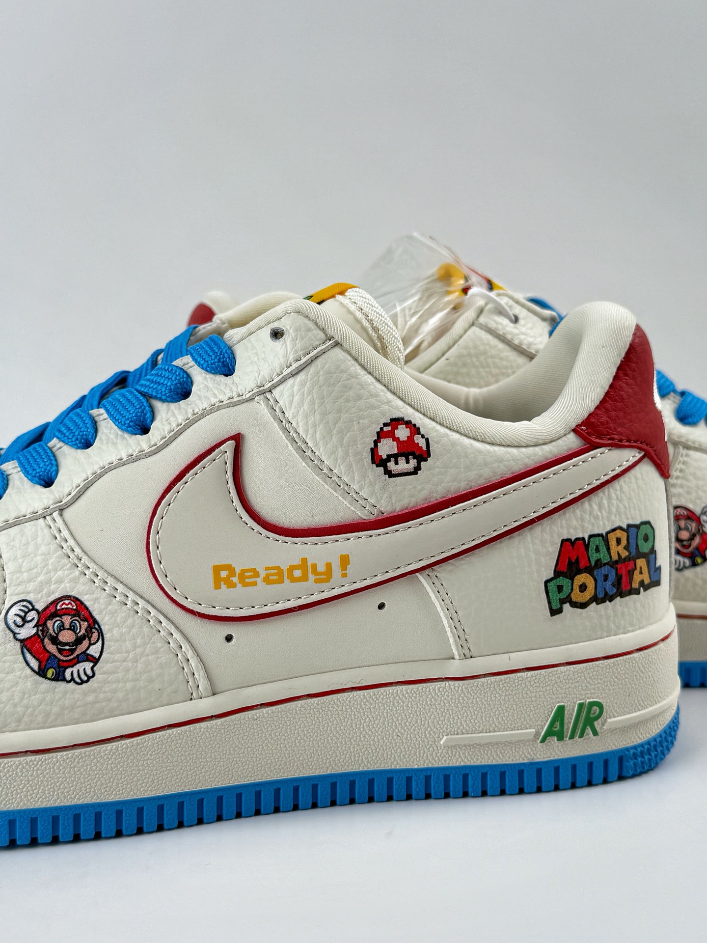 260 Nike Air Force 1 Low 07 x Mario 白蓝彩 SC0601-567-Chinese UA Cheap High Quatity Brand Clothes Bags handbags Sneakers wholesale wholesaler seller from China Factory suppliers Fashion Clothing Shoes best Quality Beautiful Price 260 Nike Air Force 1 Low 07 x Mario 白蓝彩 SC0601-567