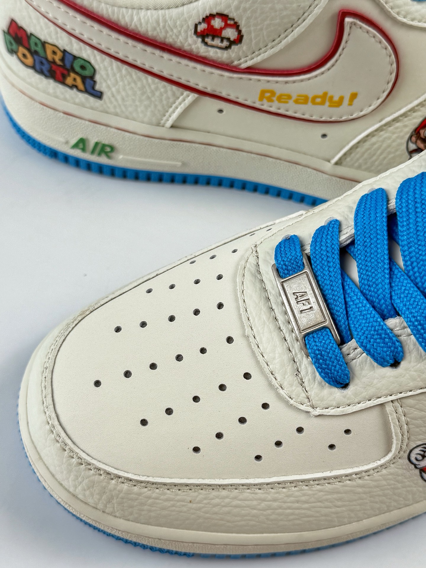 260 Nike Air Force 1 Low 07 x Mario 白蓝彩 SC0601-567-Chinese UA Cheap High Quatity Brand Clothes Bags handbags Sneakers wholesale wholesaler seller from China Factory suppliers Fashion Clothing Shoes best Quality Beautiful Price 260 Nike Air Force 1 Low 07 x Mario 白蓝彩 SC0601-567