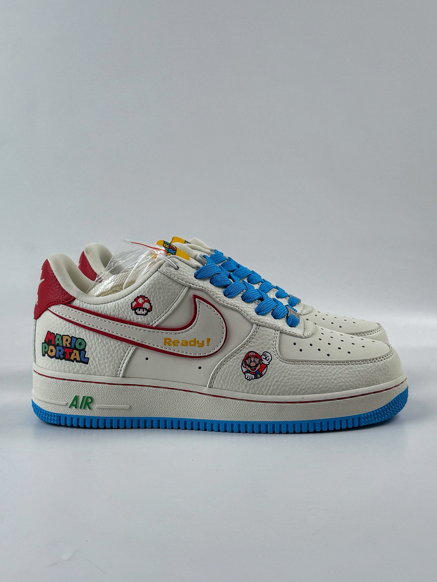 260 Nike Air Force 1 Low 07 x Mario 白蓝彩 SC0601-567-Chinese UA Cheap High Quatity Brand Clothes Bags handbags Sneakers wholesale wholesaler seller from China Factory suppliers Fashion Clothing Shoes best Quality Beautiful Price 260 Nike Air Force 1 Low 07 x Mario 白蓝彩 SC0601-567