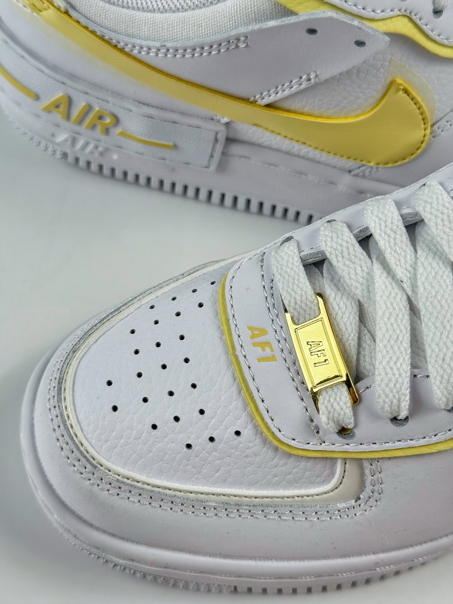Nike Air Force 1 Low 07 白黄 CI0919-122