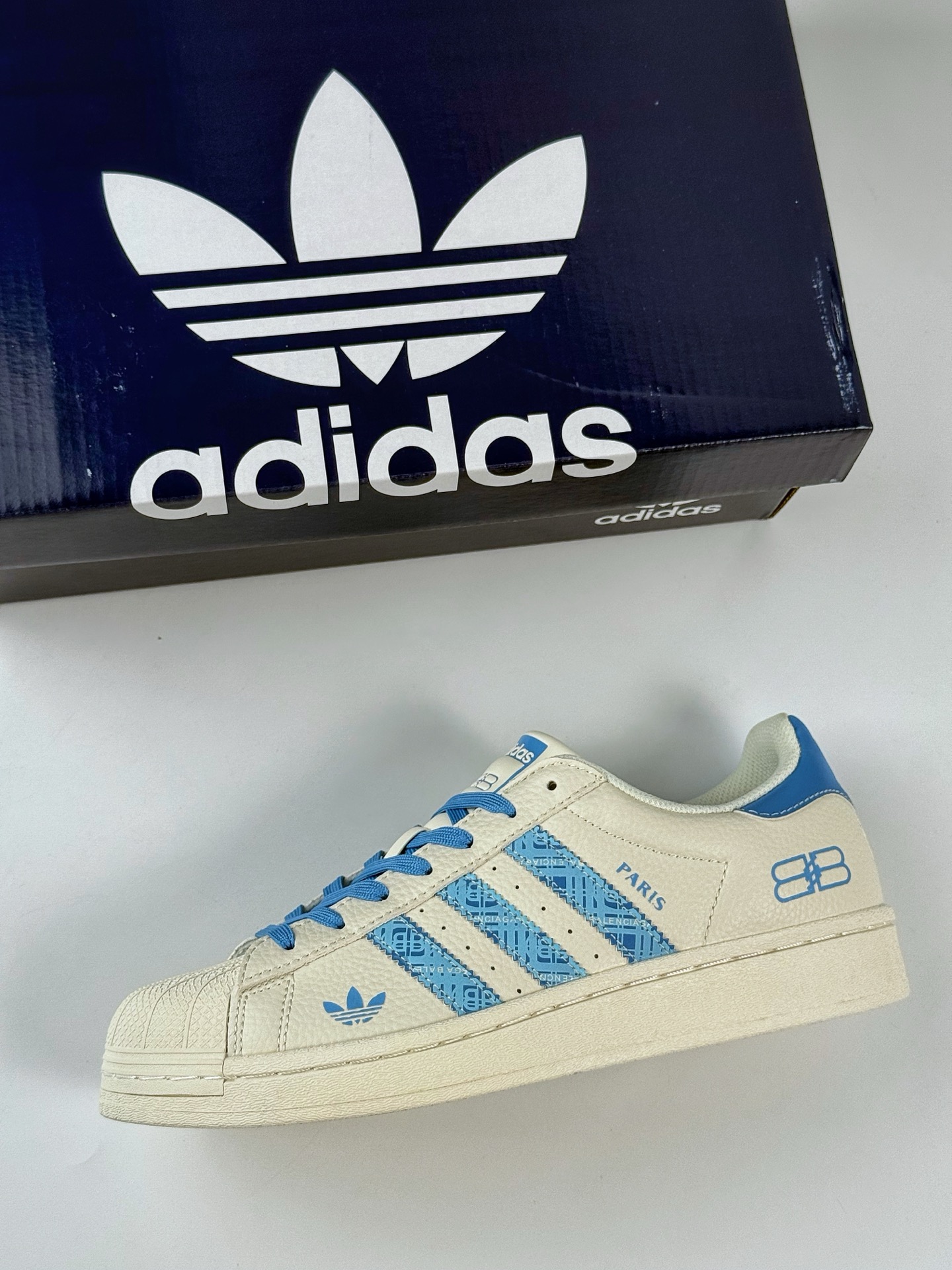 220 AD Originals Superstar x Balenciaga 白蓝 DS0020