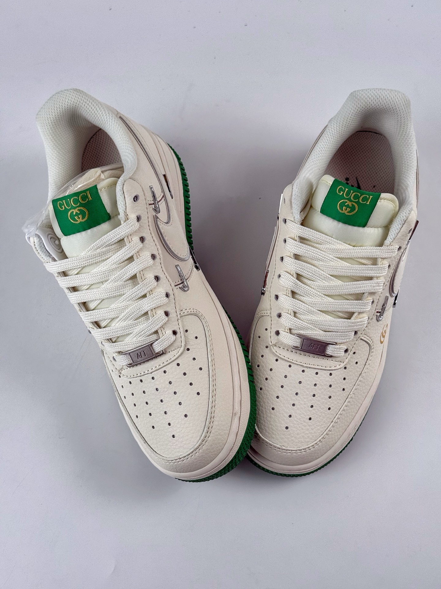 260 Nike Air Force 1 Low 07 x GUCCI 米绿四小勾 XS2869-002-Chinese UA Cheap High Quatity Brand Clothes Bags handbags Sneakers wholesale wholesaler seller from China Factory suppliers Fashion Clothing Shoes best Quality Beautiful Price 260 Nike Air Force 1 Low 07 x GUCCI 米绿四小勾 XS2869-002