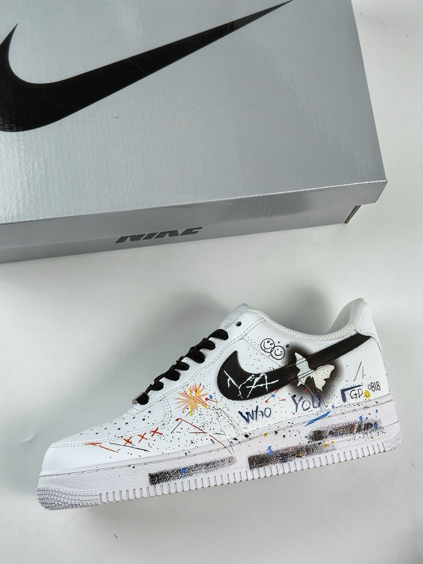 260 Nike Air Force 1 Low 07 喷漆态度 涂鸦 童趣 蝴蝶 街头 ZH0316-088-Chinese UA Cheap High Quatity Brand Clothes Bags handbags Sneakers wholesale wholesaler seller from China Factory suppliers Fashion Clothing Shoes best Quality Beautiful Price 260 Nike Air Force 1 Low 07 喷漆态度 涂鸦 童趣 蝴蝶 街头 ZH0316-088