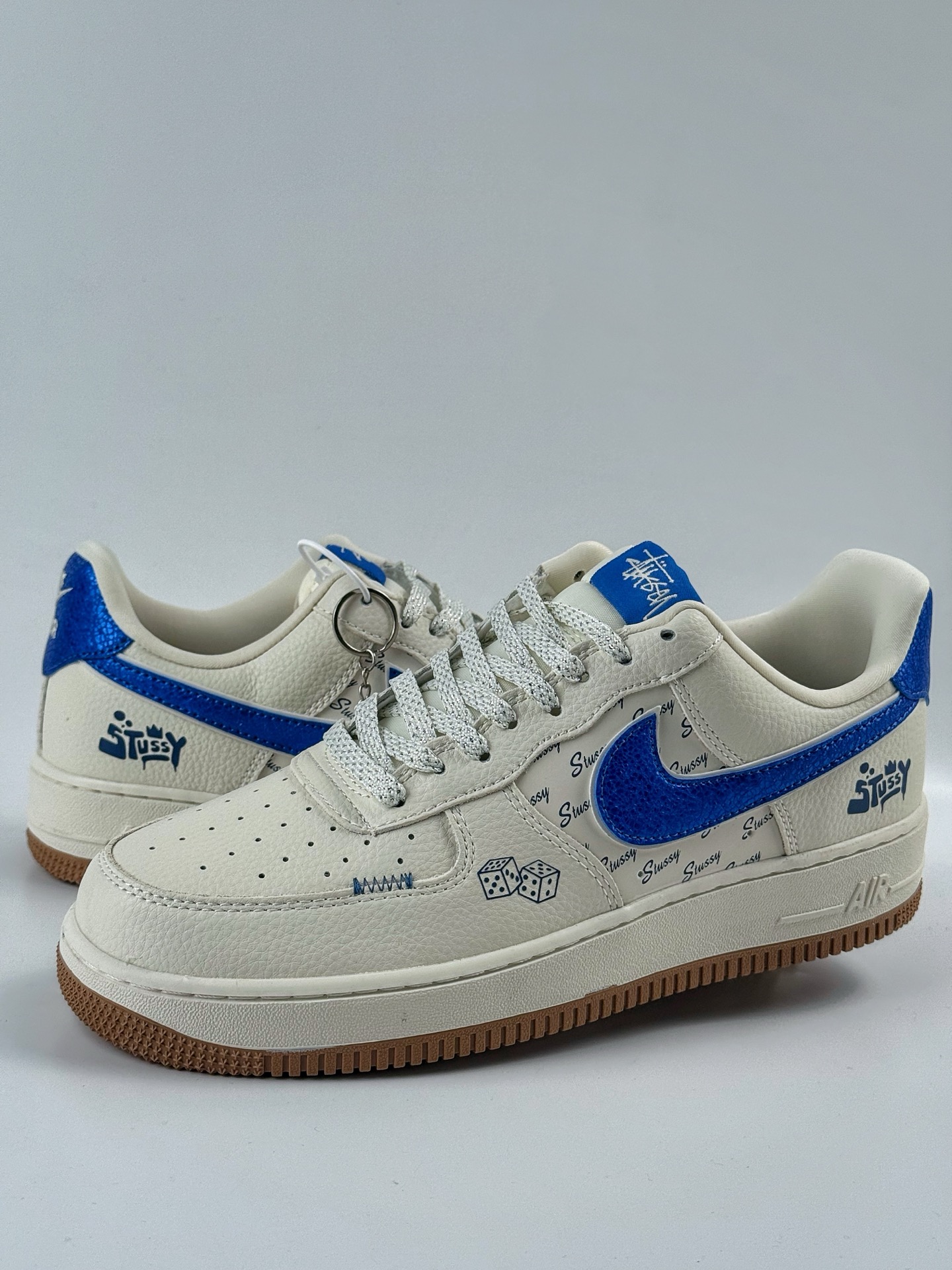 Nike Air Force 1 Low 07 x Stussy 米蓝满天星  KJ1688-006