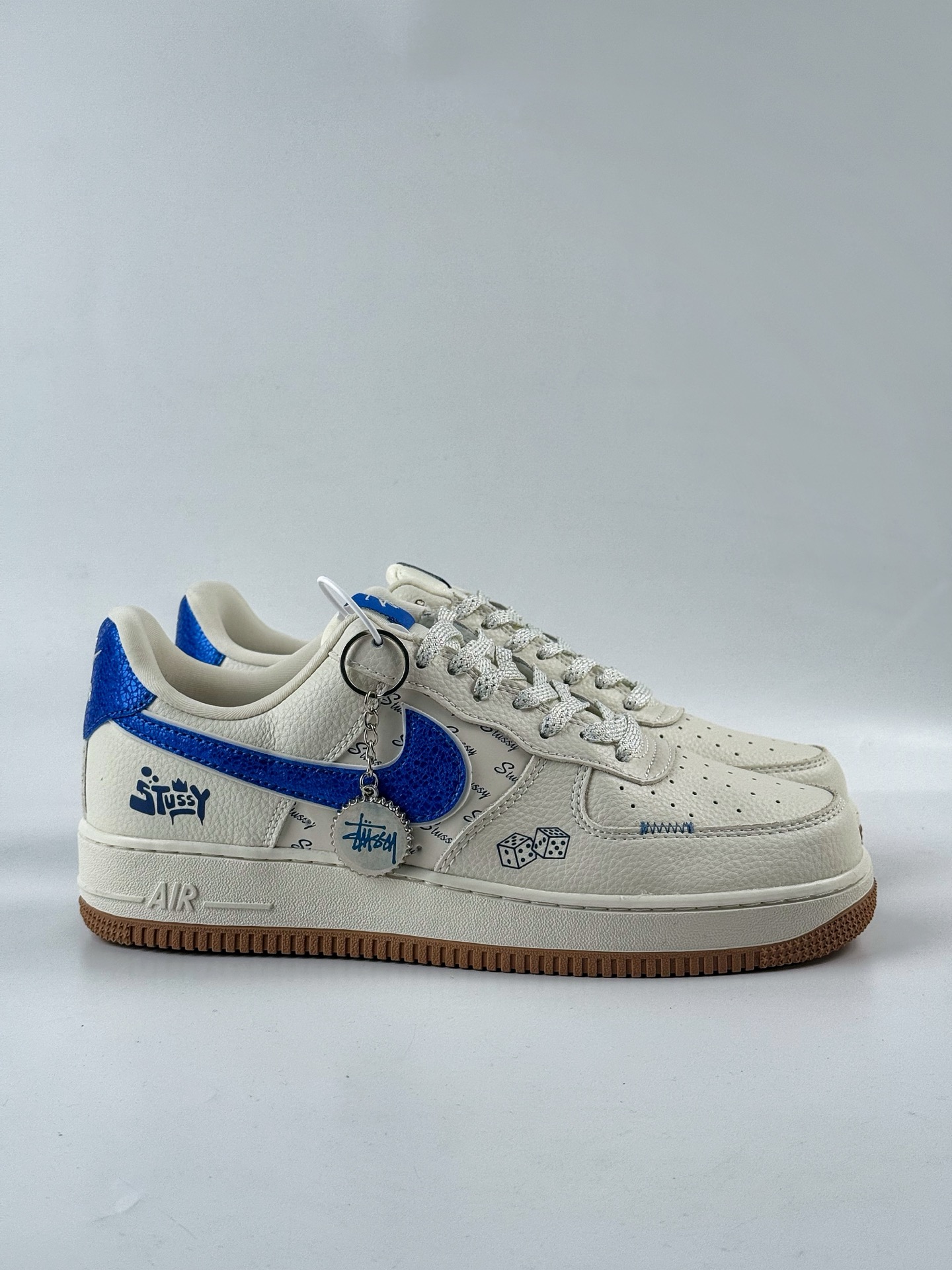 Nike Air Force 1 Low 07 x Stussy 米蓝满天星  KJ1688-006